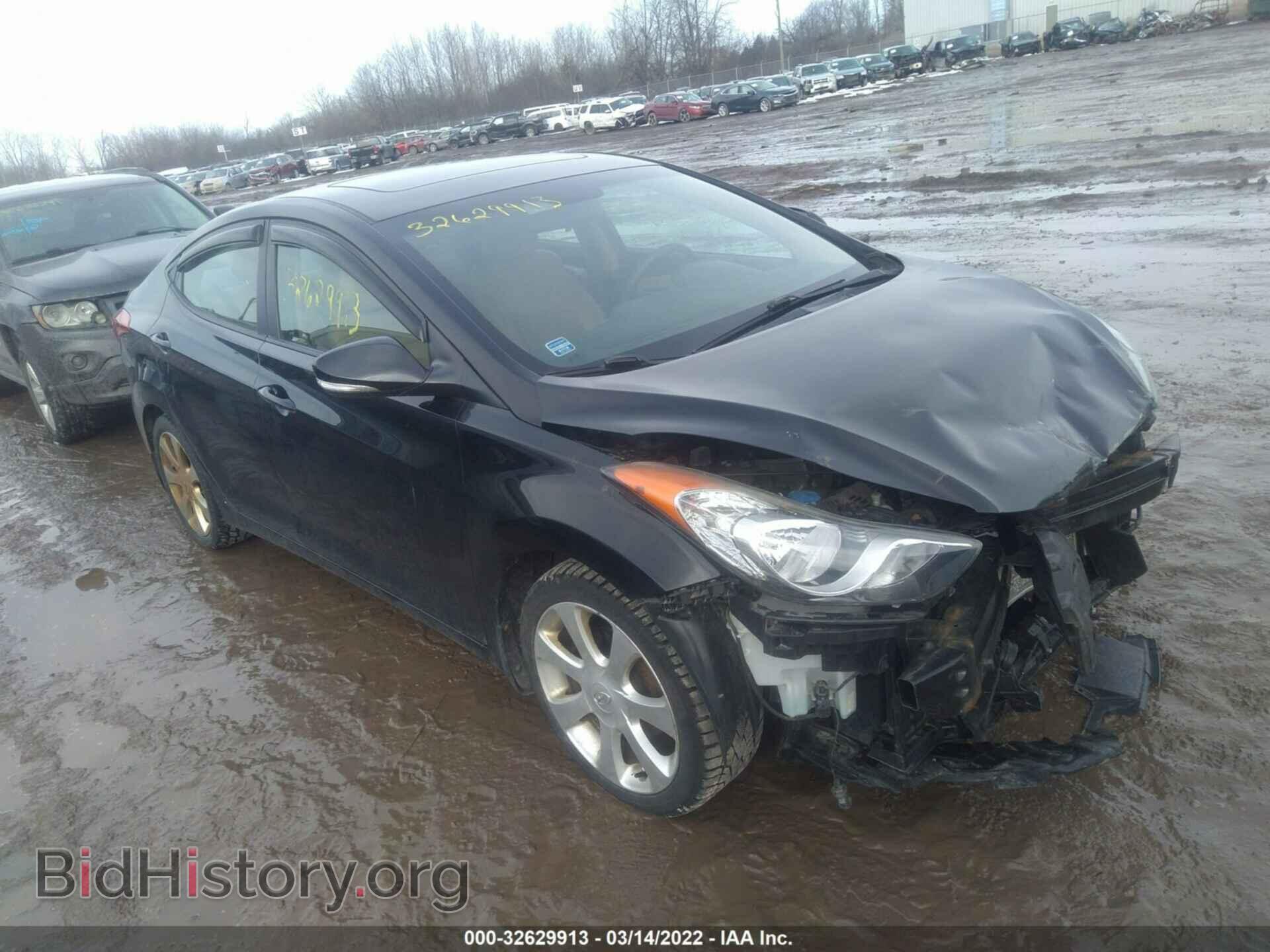 Фотография 5NPDH4AEXCH144318 - HYUNDAI ELANTRA 2012