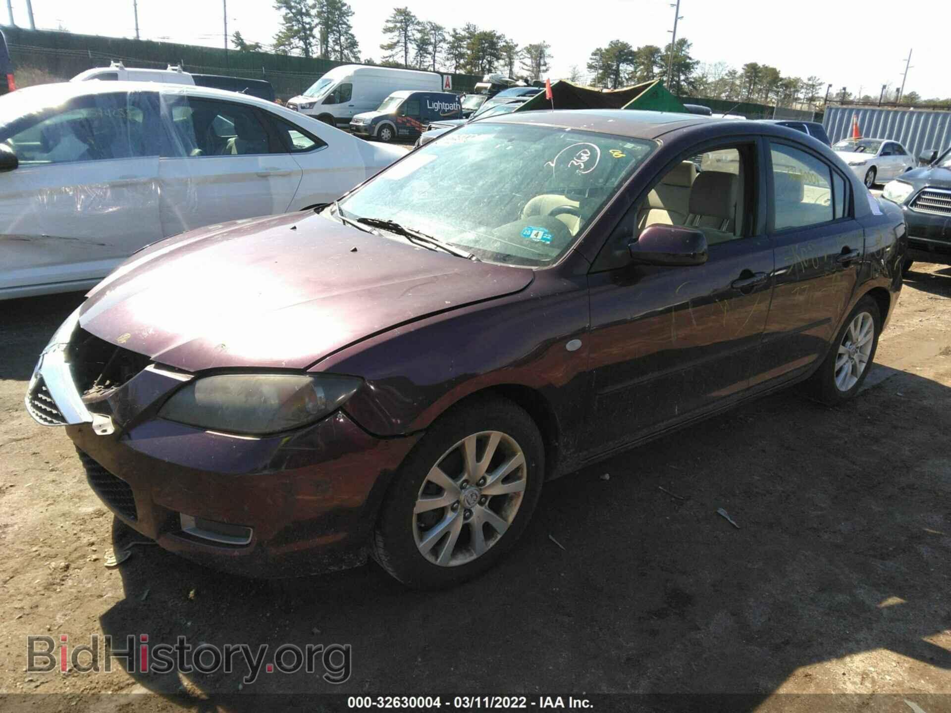 2007 MAZDA MAZDA3 - VIN: JM1BK32F371704252 - Фото 2