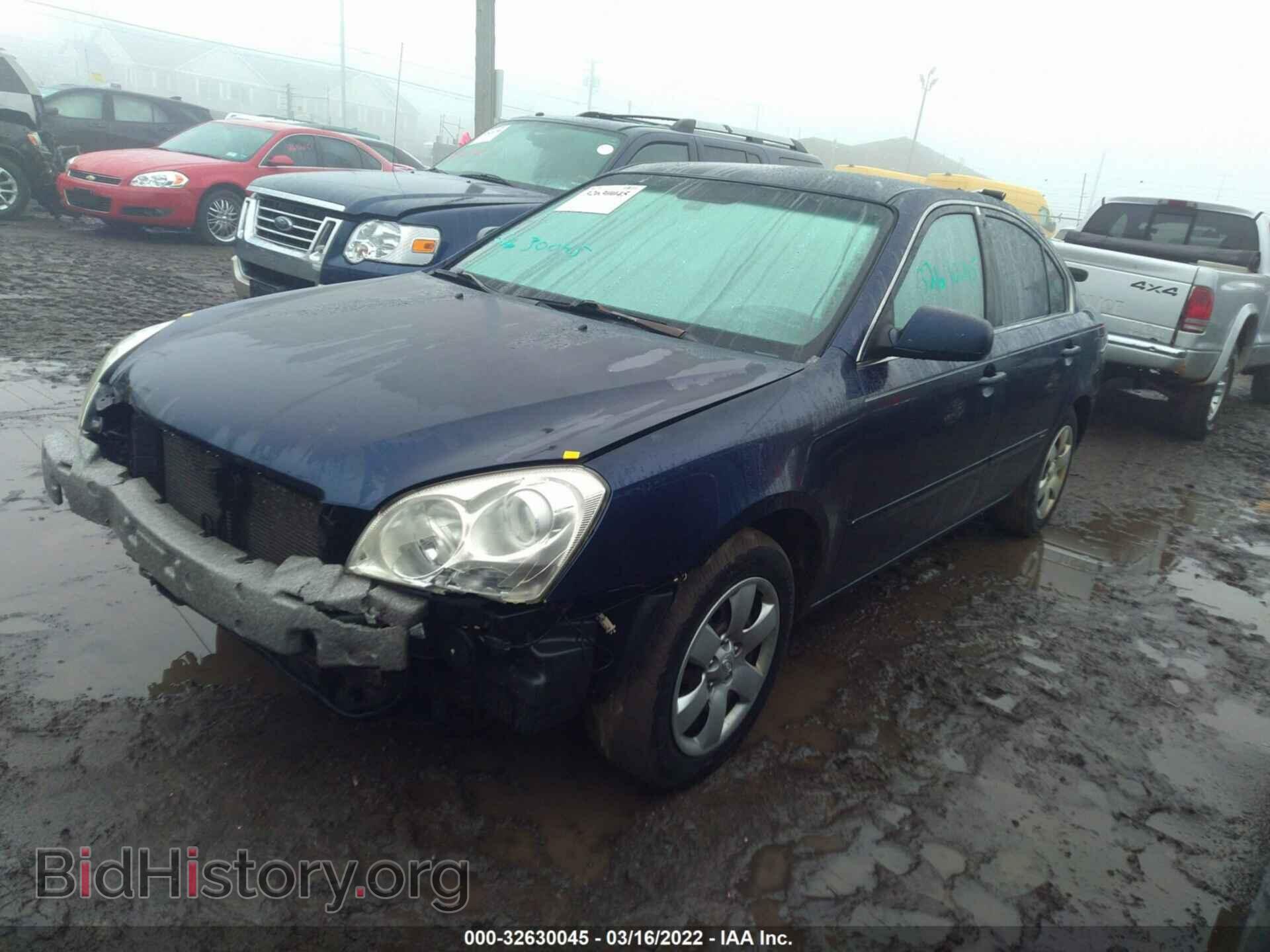 2006 KIA OPTIMA - VIN: KNAGE123965075477 - Фото 2