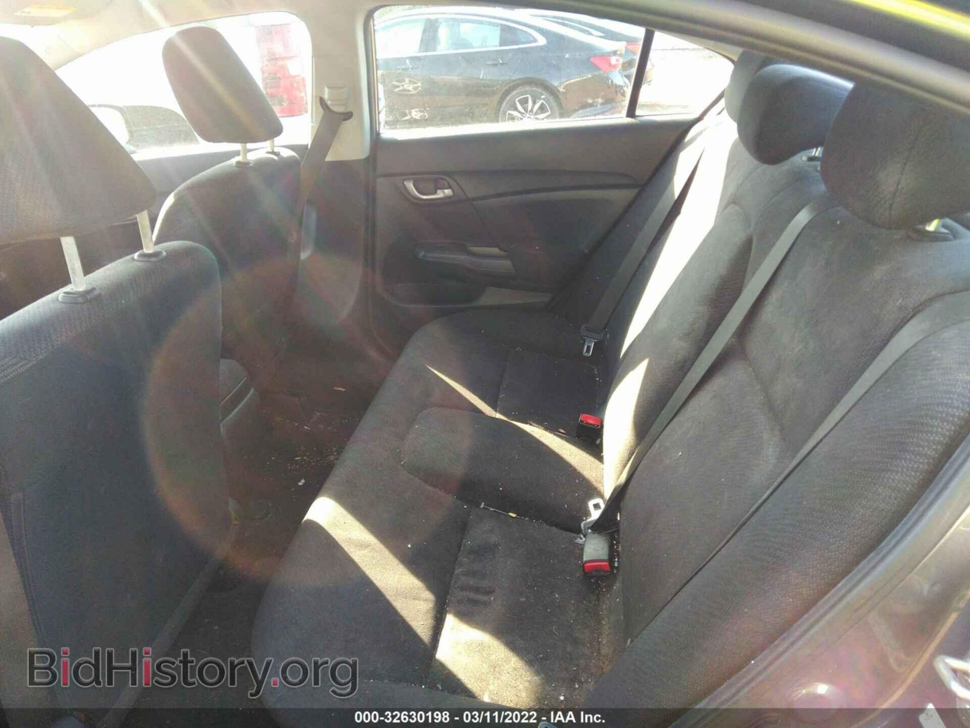 2013 HONDA CIVIC SDN - VIN: 19XFB2F52DE294906 - Фото 8