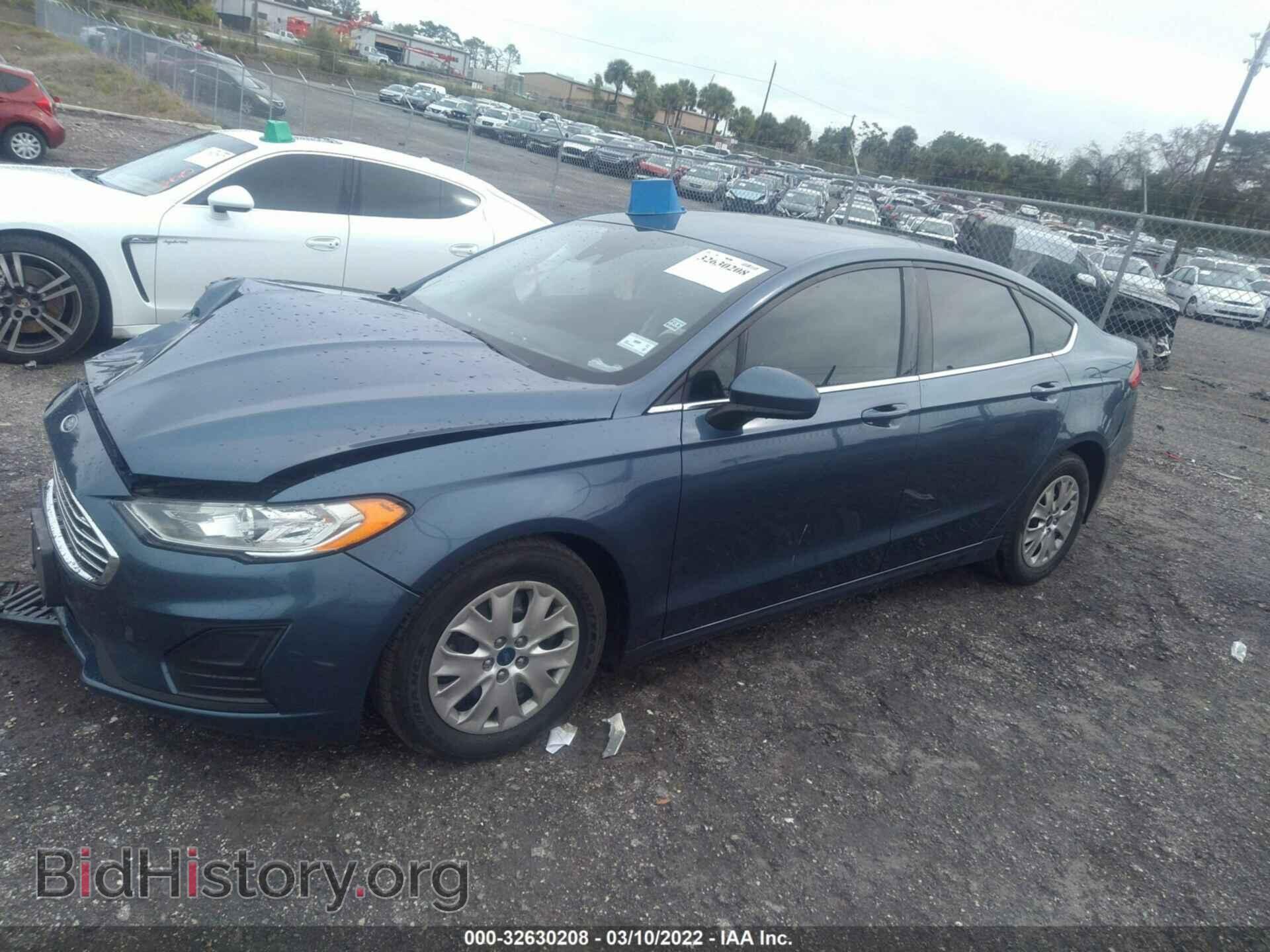 2019 FORD FUSION - VIN: 3FA6P0G76KR231552 - Фото 2