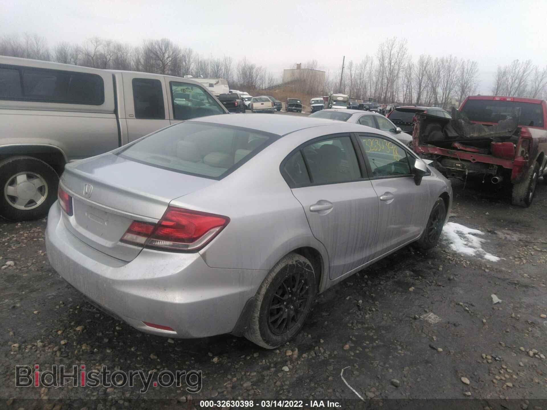 2013 HONDA CIVIC SDN - VIN: 19XFB2F52DE013221 - Фото 4