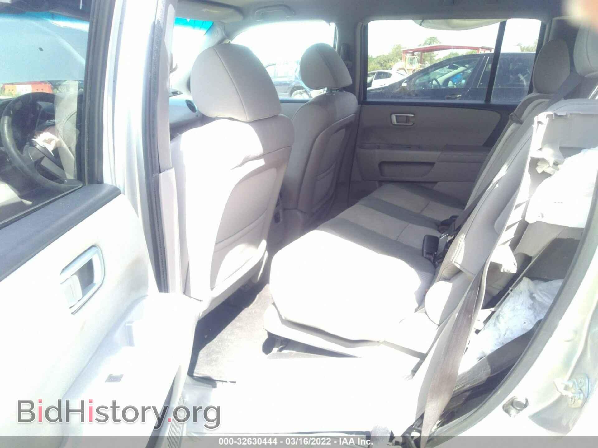 2012 HONDA PILOT - VIN: 5FNYF3H23CB035159 - Фото 8