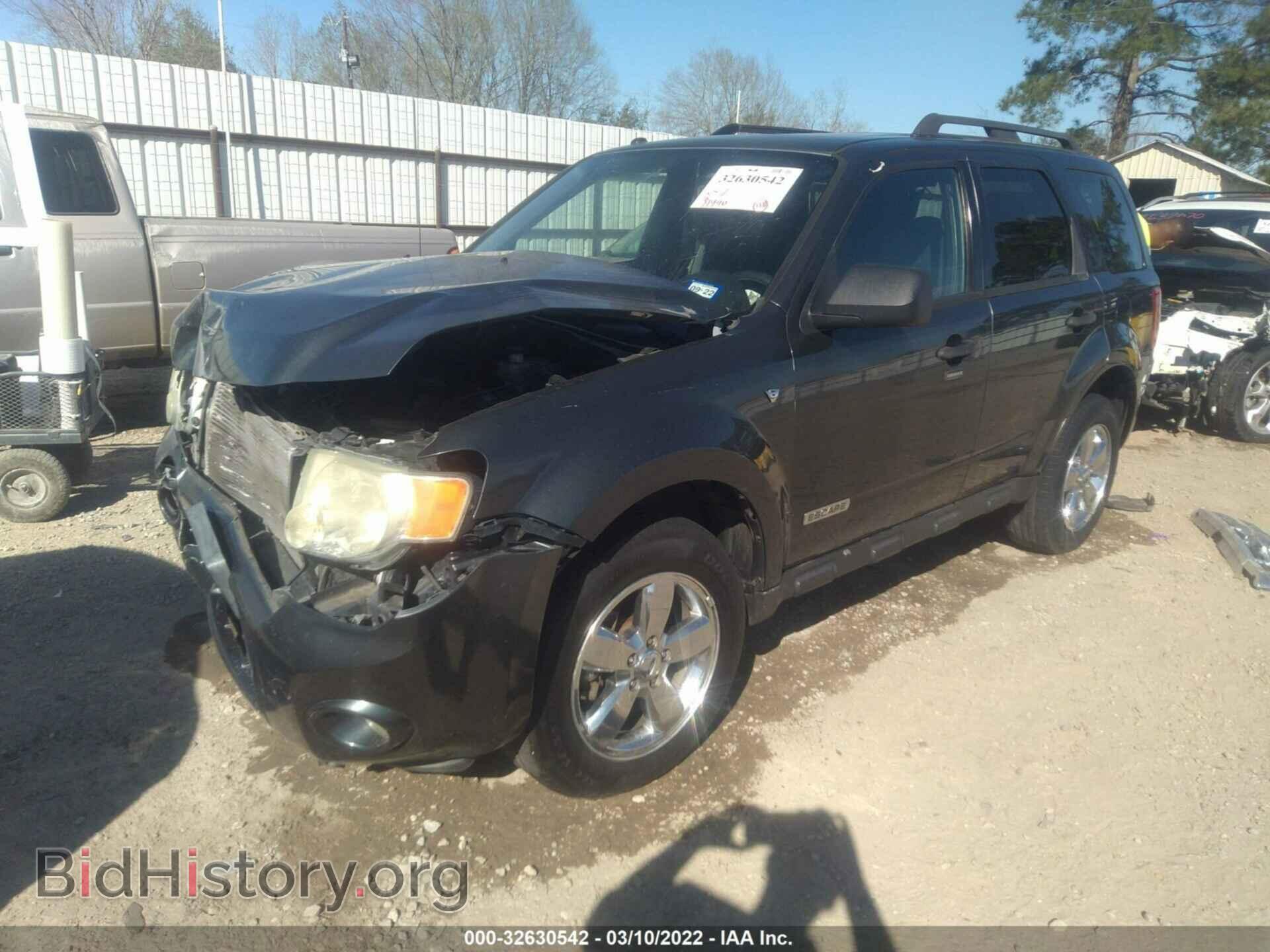 2008 FORD ESCAPE - VIN: 1FMCU03128KC45982 - Photo 2