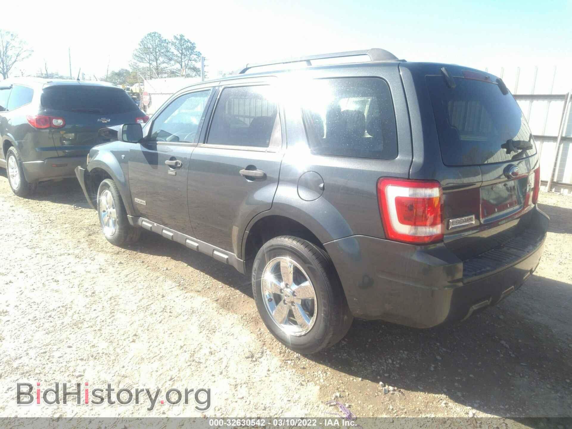 2008 FORD ESCAPE - VIN: 1FMCU03128KC45982 - Photo 3