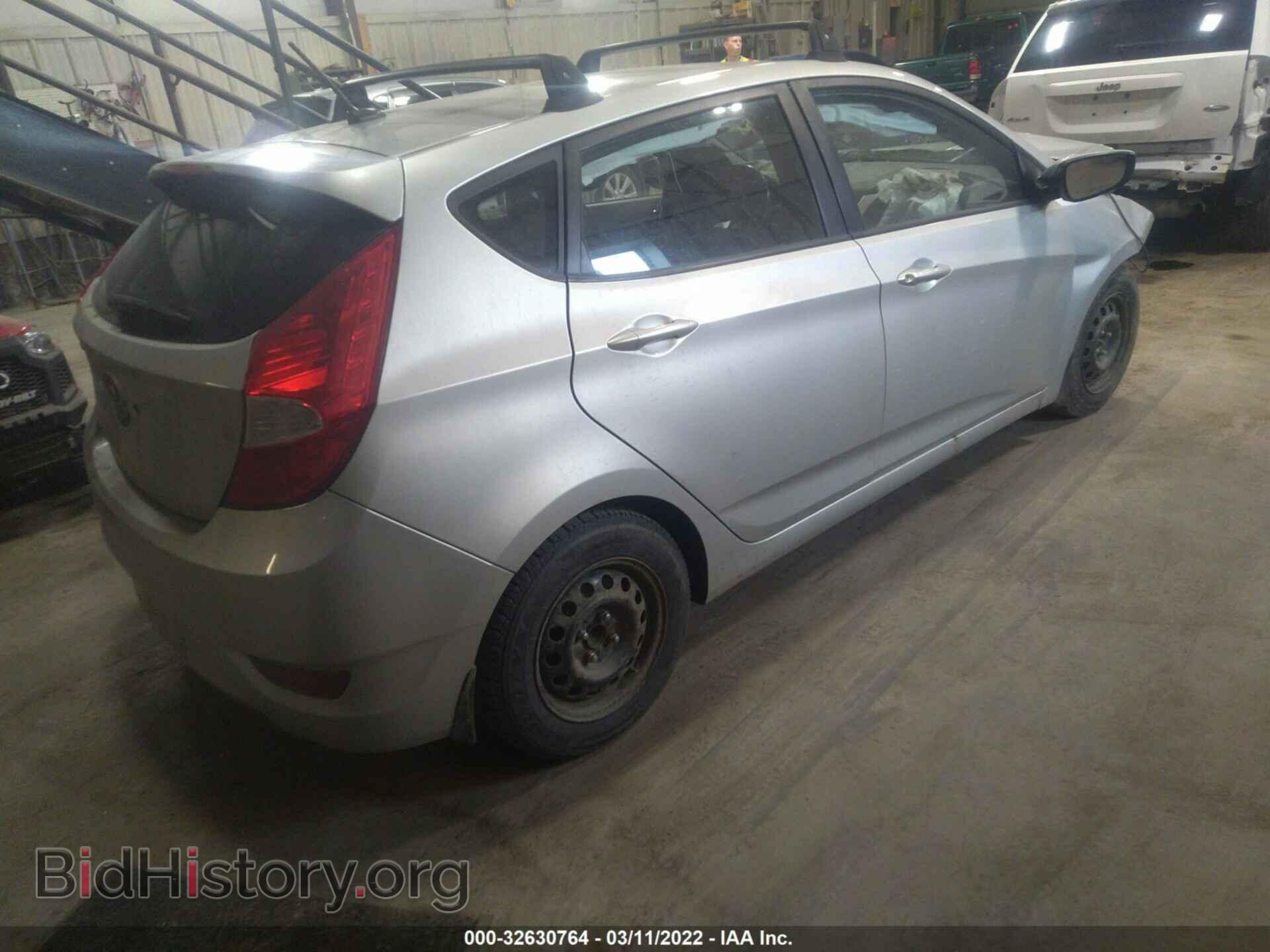 2014 HYUNDAI ACCENT - VIN: KMHCU5AE9EU155814 - Фото 4