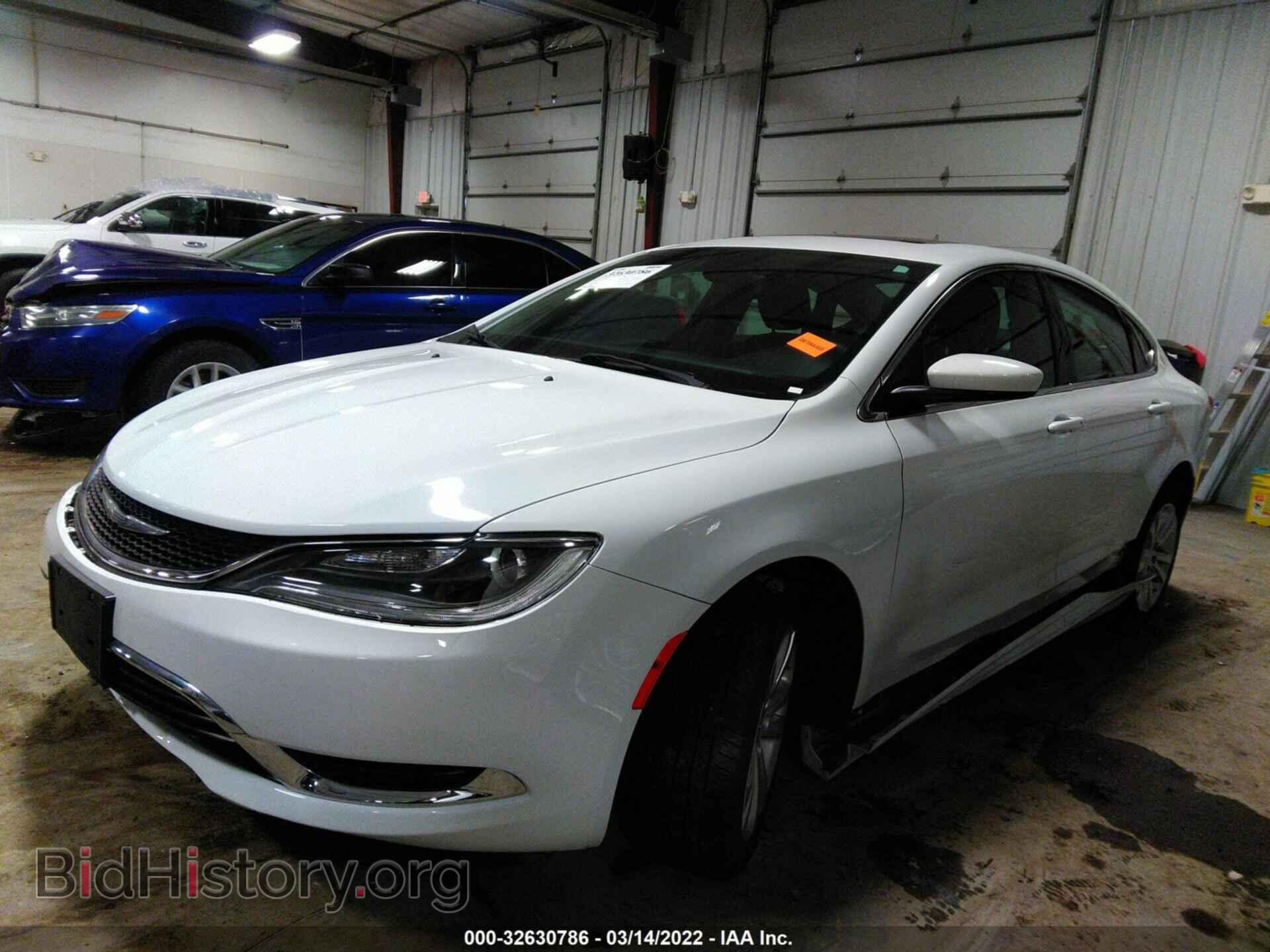 2016 CHRYSLER 200 - VIN: 1C3CCCAB6GN168541 - Фото 2