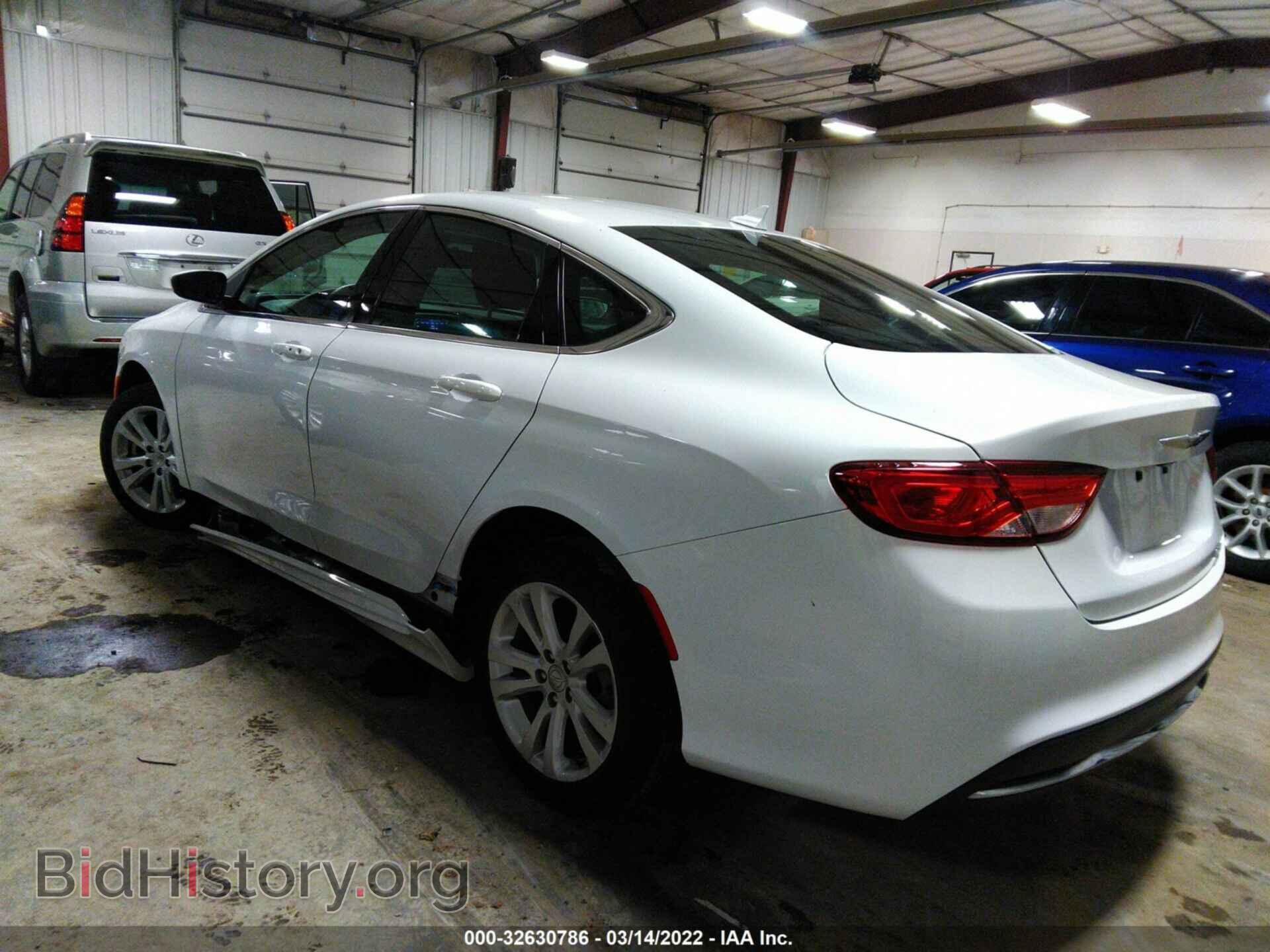 2016 CHRYSLER 200 - VIN: 1C3CCCAB6GN168541 - Фото 3