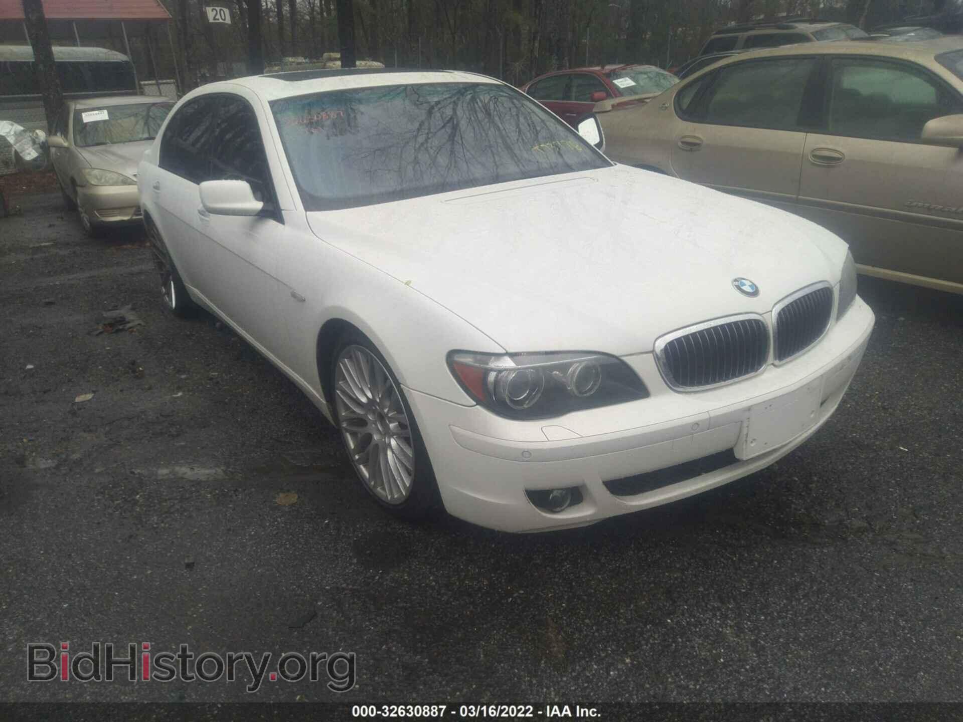 Photo WBAHN83527DT73776 - BMW 7 SERIES 2007