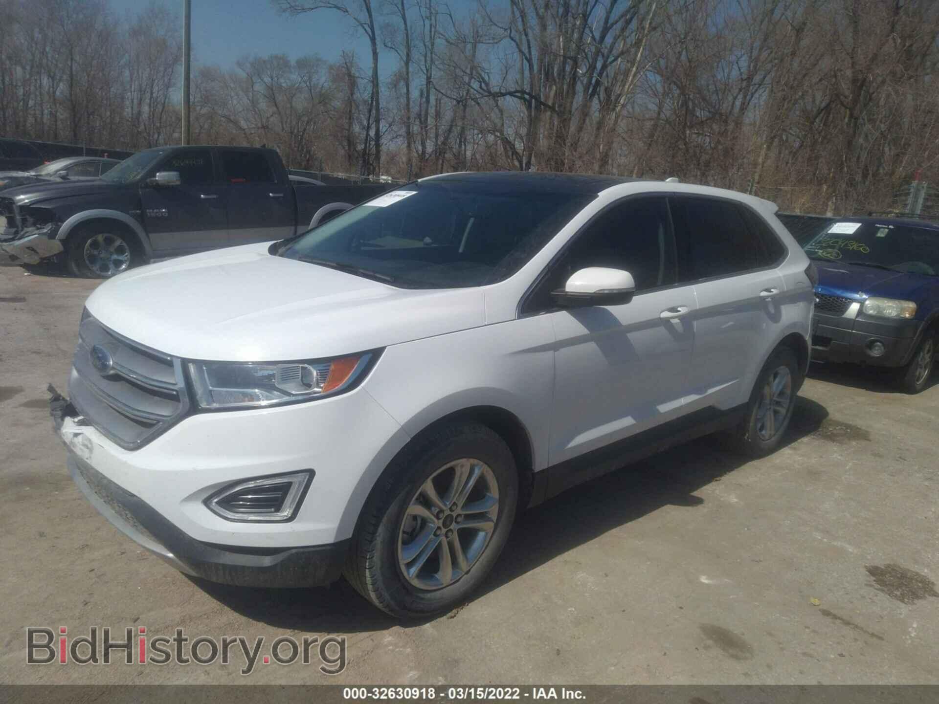 2015 FORD EDGE - VIN: 2FMTK4J84FBC33577 - Фото 2