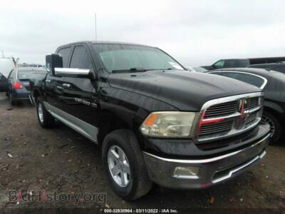 2012 RAM 1500 Big Horn, черный — VIN 1C6RD7LT8CS146799, IAAI