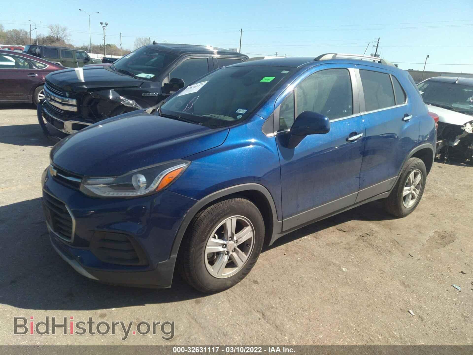 2017 CHEVROLET TRAX - VIN: 3GNCJLSB6HL185171 - Фото 2