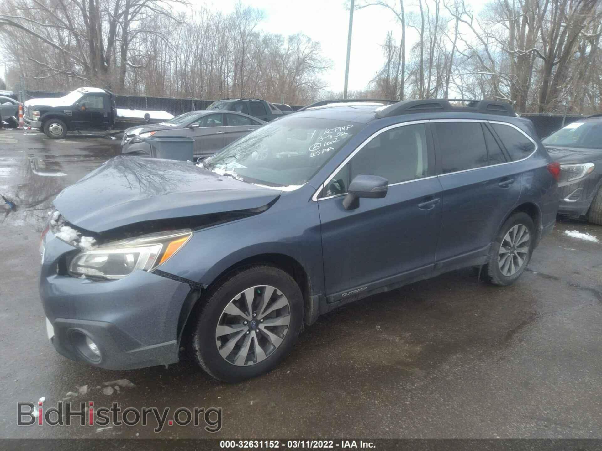 2015 SUBARU OUTBACK - VIN: 4S4BSBLC5F3286256 - Фото 2