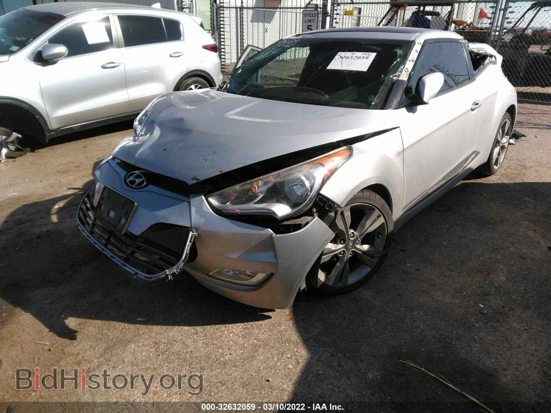 2016 HYUNDAI VELOSTER - VIN: KMHTC6AD2GU259273 - Фото 2