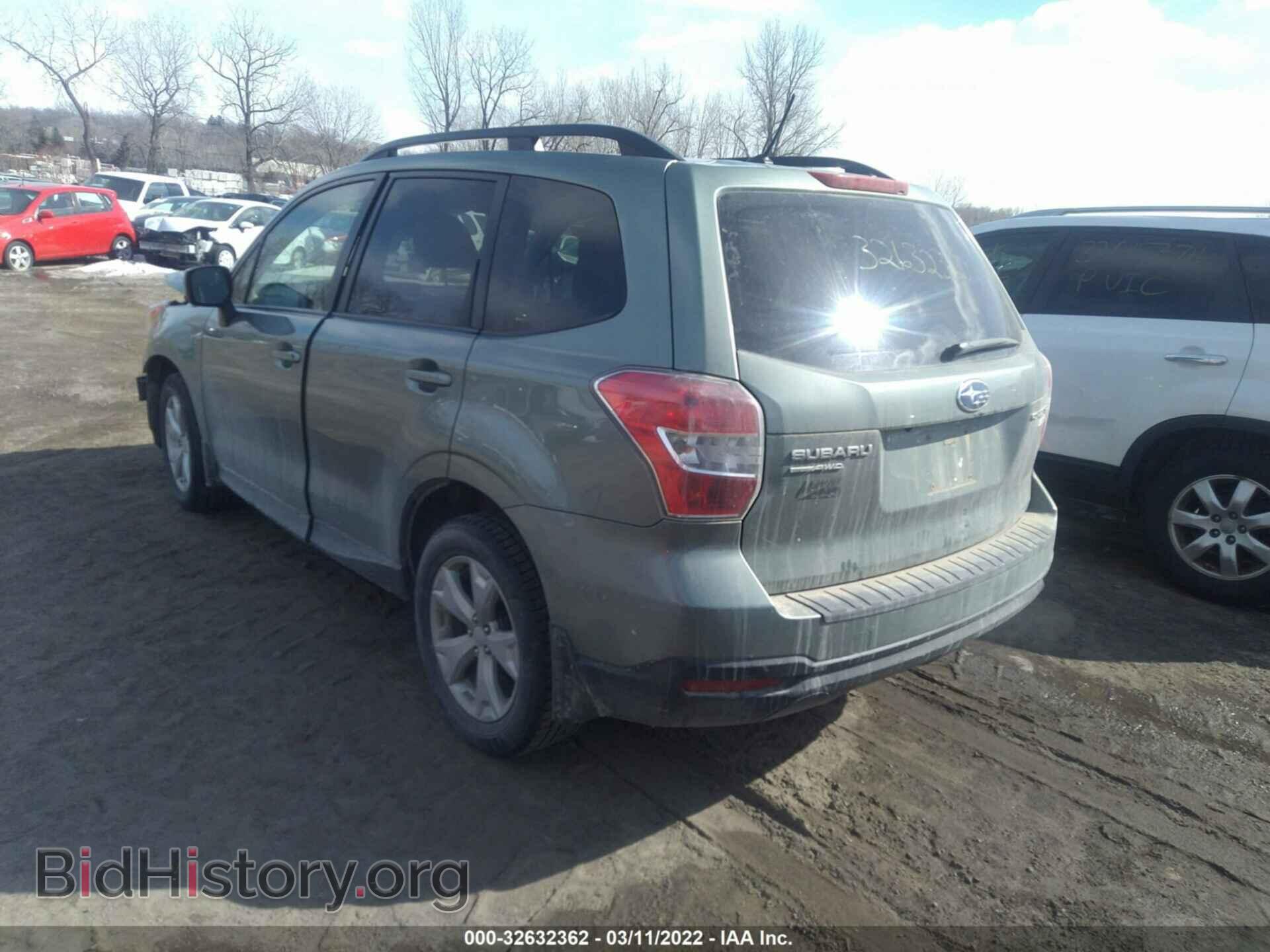 2014 SUBARU FORESTER - VIN: JF2SJAEC7EH533617 - Фото 3