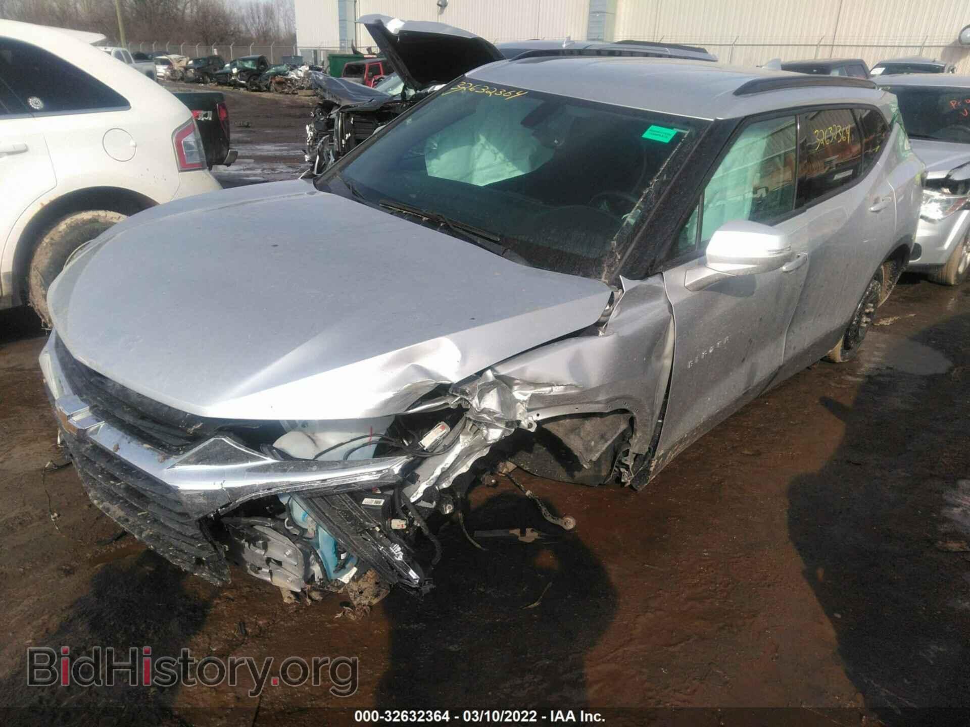 2020 CHEVROLET BLAZER - VIN: 3GNKBCRS2LS700776 - Фото 2