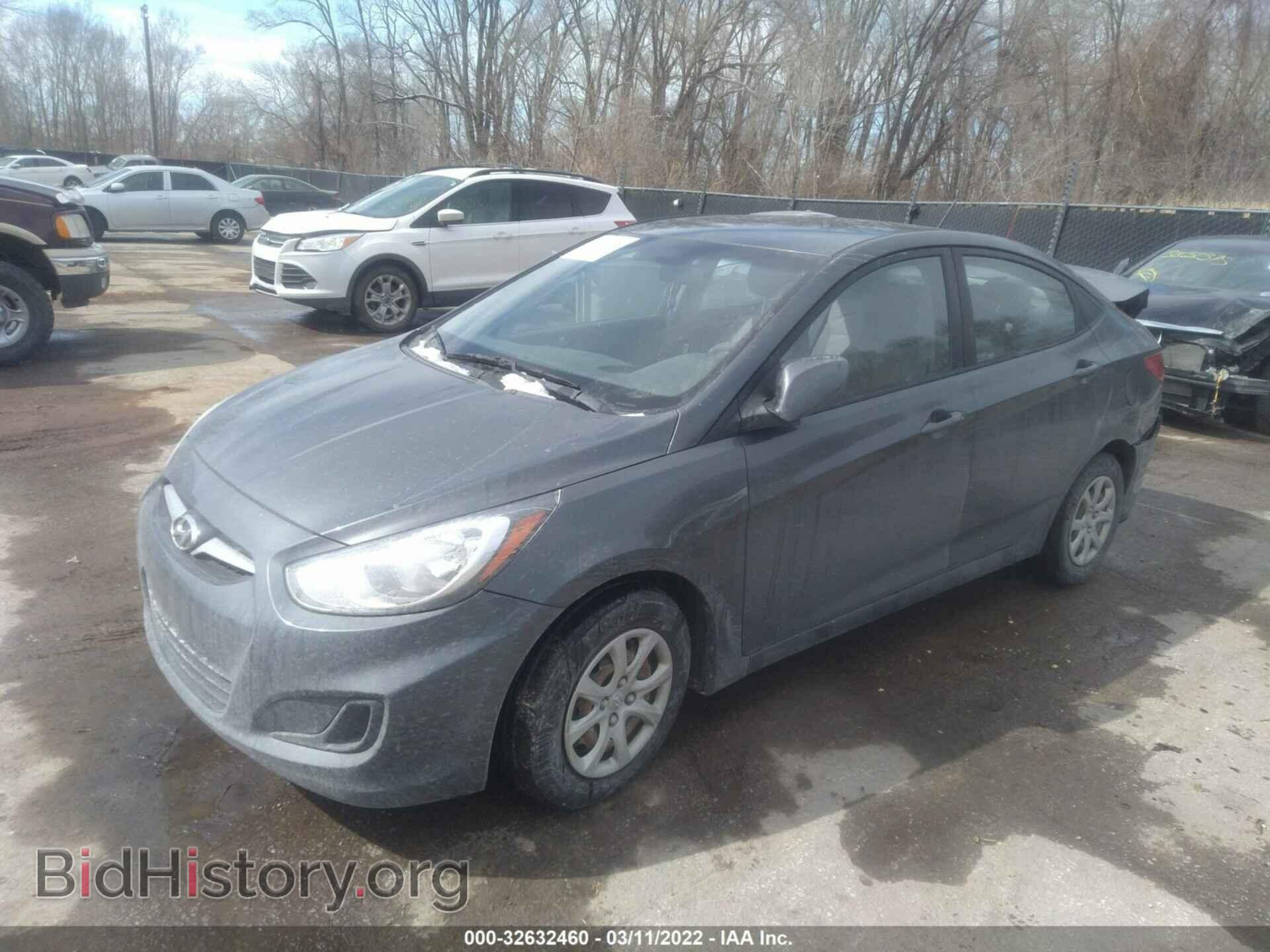 2012 HYUNDAI ACCENT - VIN: KMHCT4AE2CU233425 - Фото 2