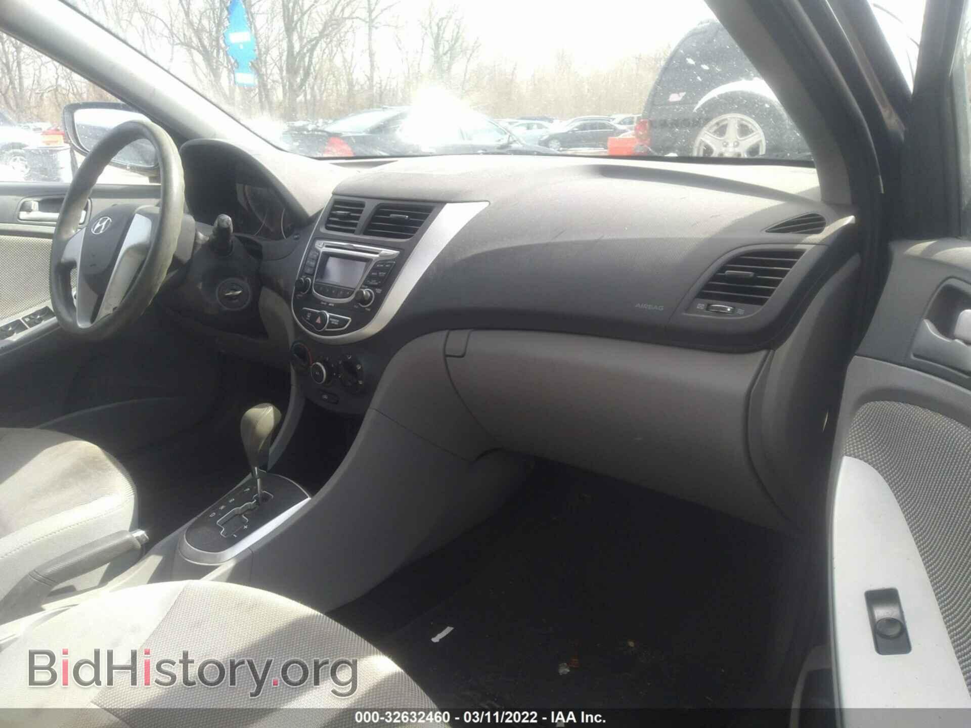 2012 HYUNDAI ACCENT - VIN: KMHCT4AE2CU233425 - Фото 5