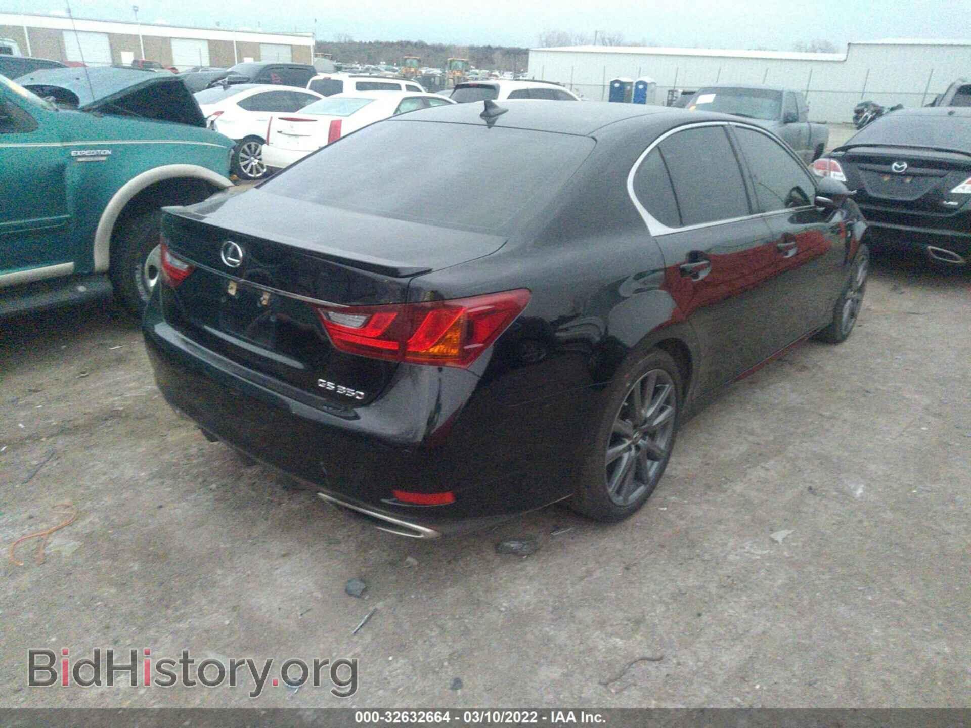 2013 LEXUS GS 350 - VIN: JTHBE1BL9D5027695 - Фото 4