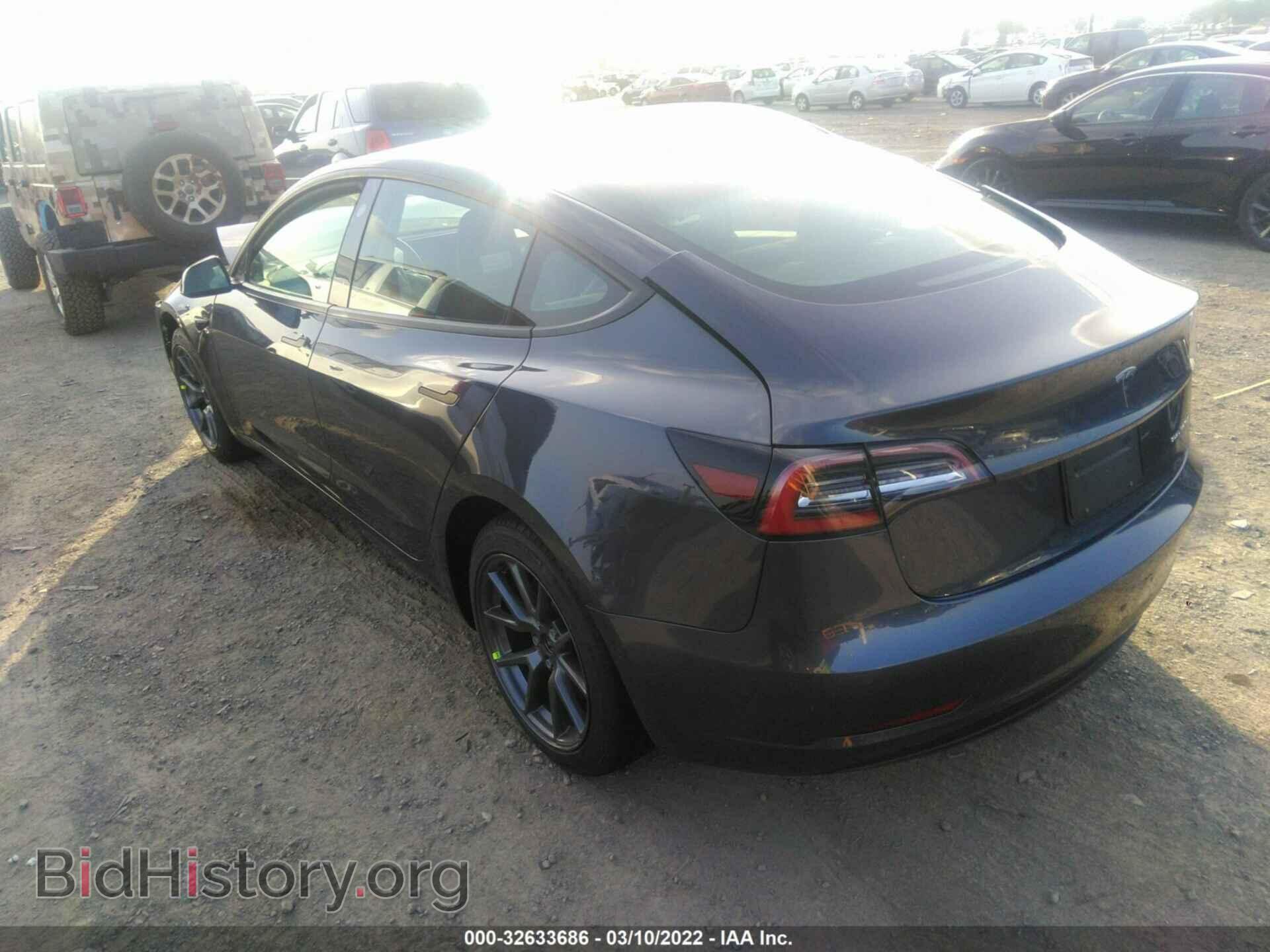 2022 TESLA MODEL 3 - VIN: 5YJ3E1EB4NF130967 - Photo 3