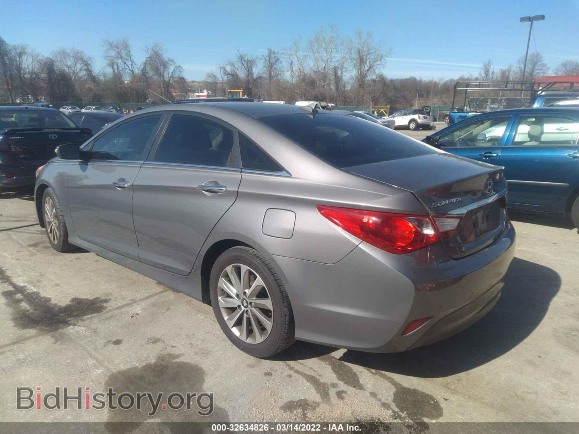 2014 HYUNDAI SONATA - VIN: 5NPEC4AC0EH834759 - Фото 3