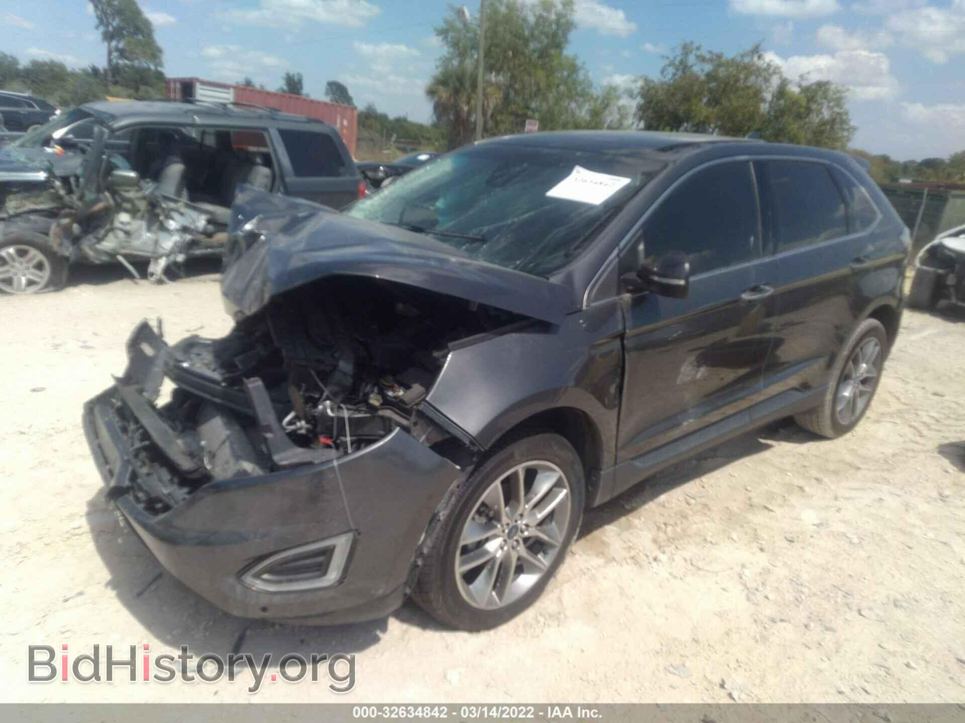 2015 FORD EDGE - VIN: 2FMPK3K97FBC20874 - Photo 2