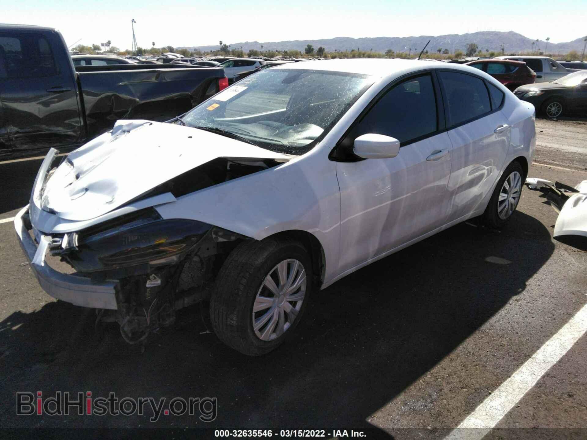 2016 DODGE DART - VIN: 1C3CDFAA5GD644791 - Фото 2