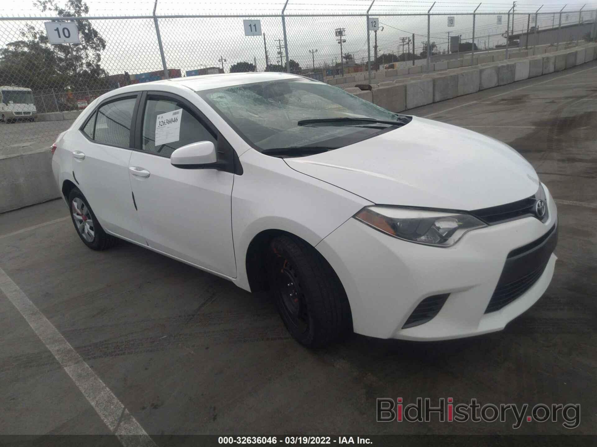 Photo 2T1BURHE3FC434378 - TOYOTA COROLLA 2015