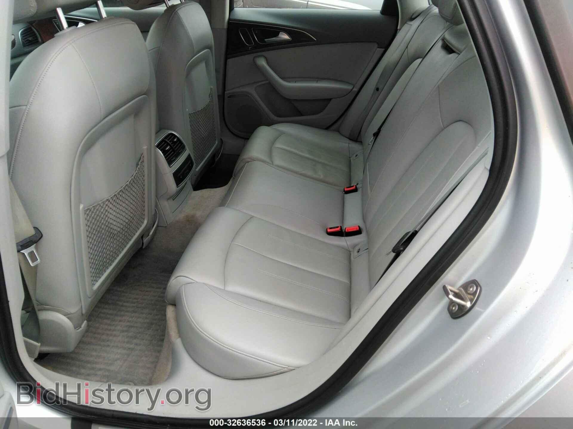 2013 AUDI A6 - VIN: WAUGFAFC2DN090682 - Фото 8