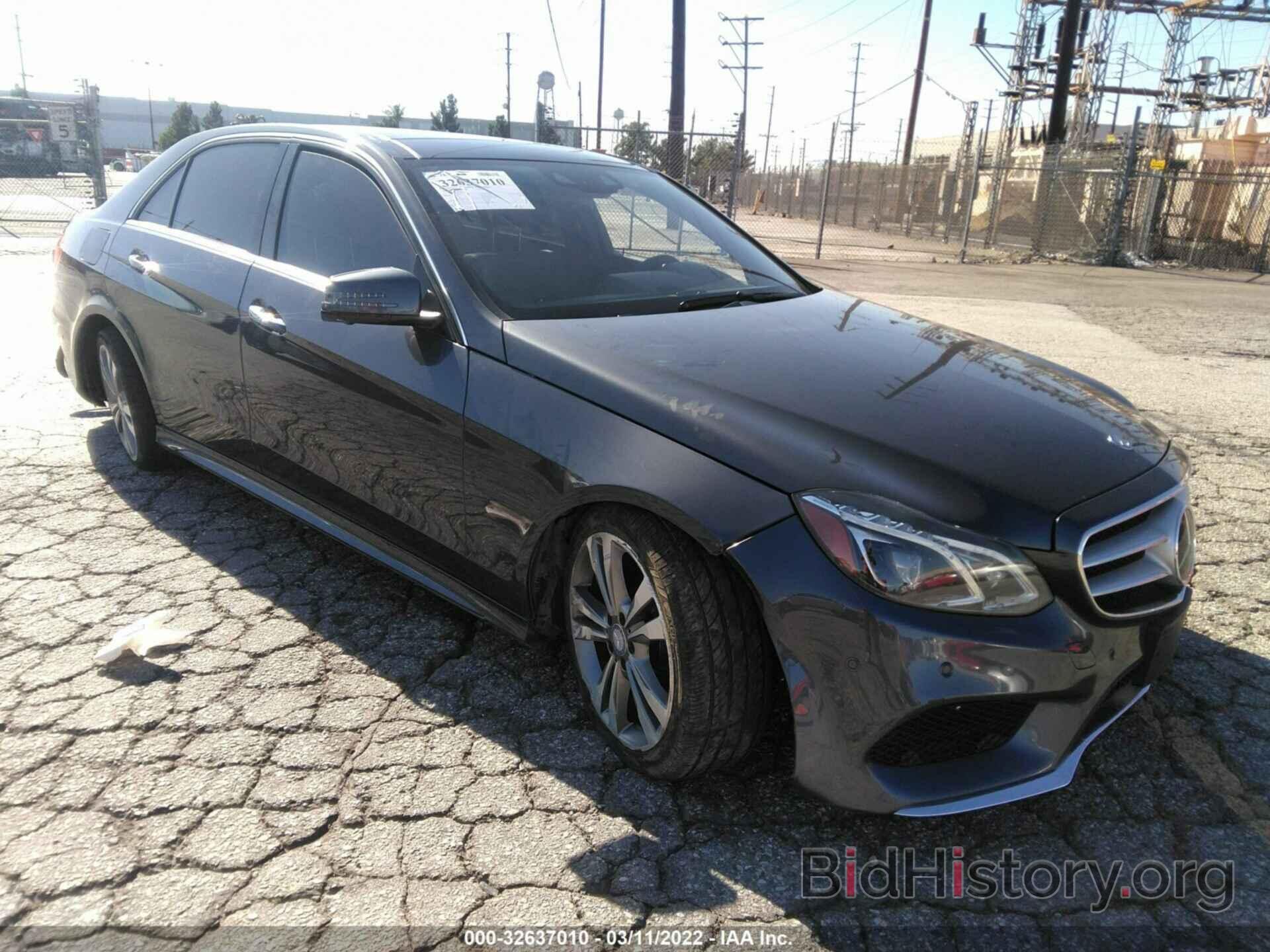 Photo WDDHF5KB7FB114626 - MERCEDES-BENZ E-CLASS 2015