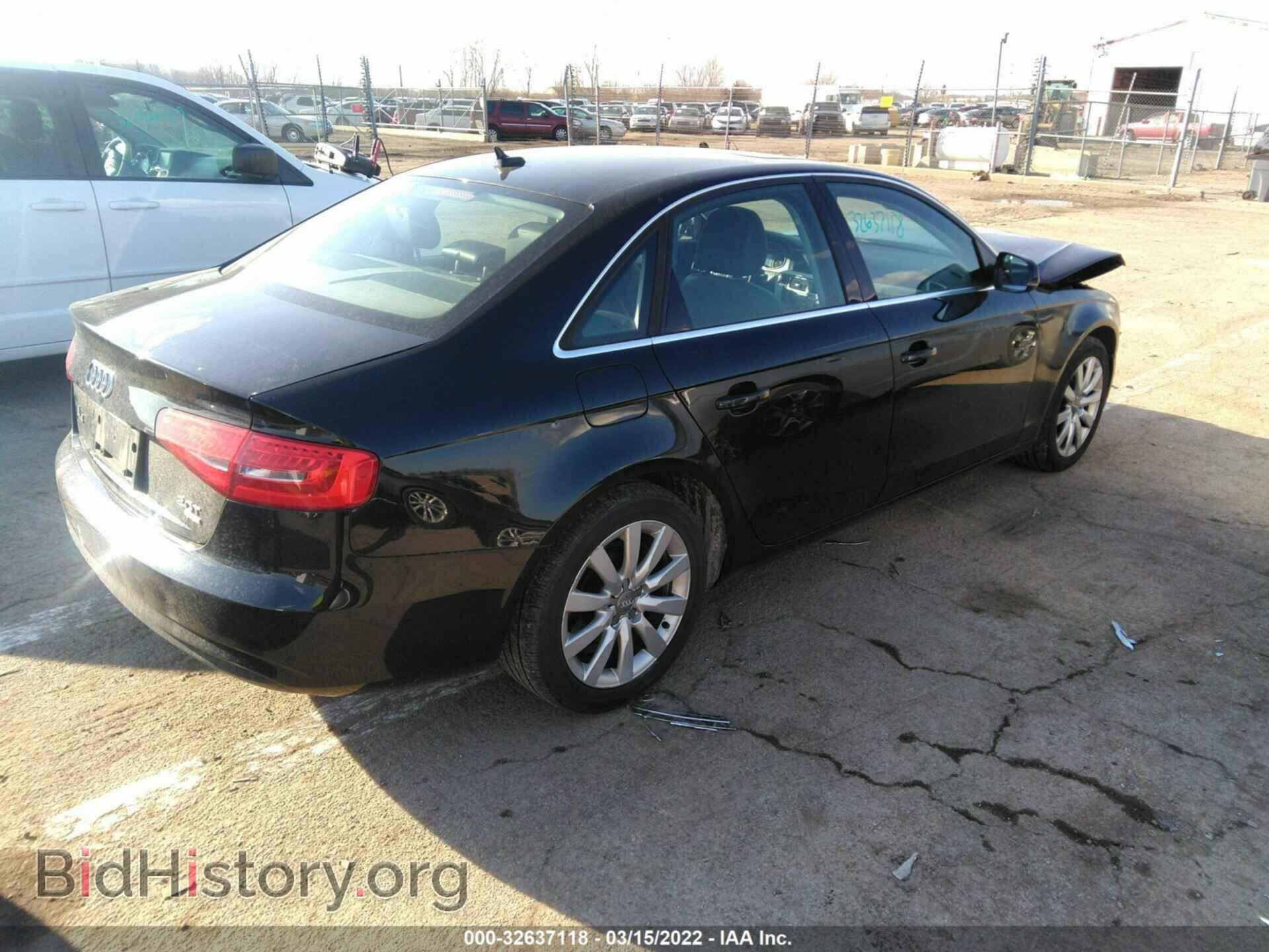 2013 AUDI A4 - VIN: WAUBFAFL5DN027666 - Фото 4