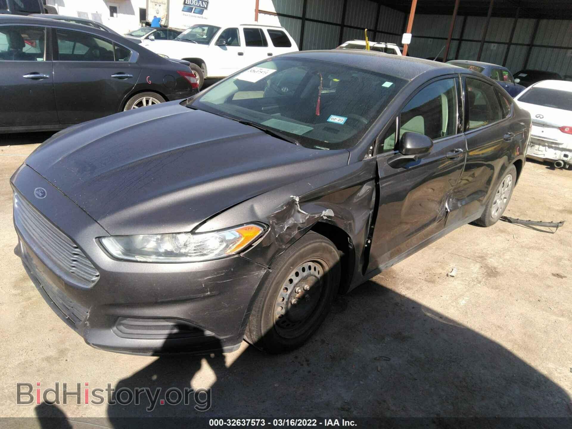 2014 FORD FUSION - VIN: 1FA6P0G77E5394878 - Фото 2