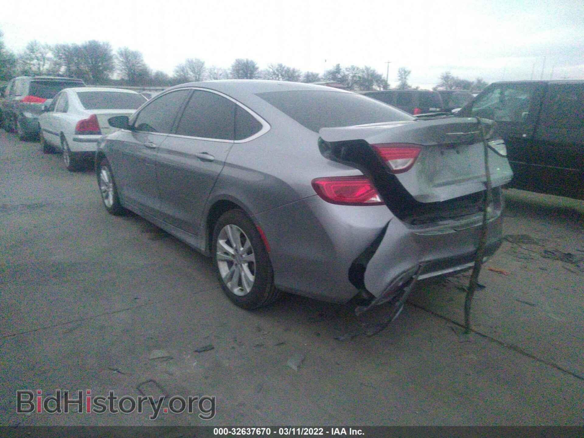 2016 CHRYSLER 200 - VIN: 1C3CCCAB9GN130060 - Фото 3