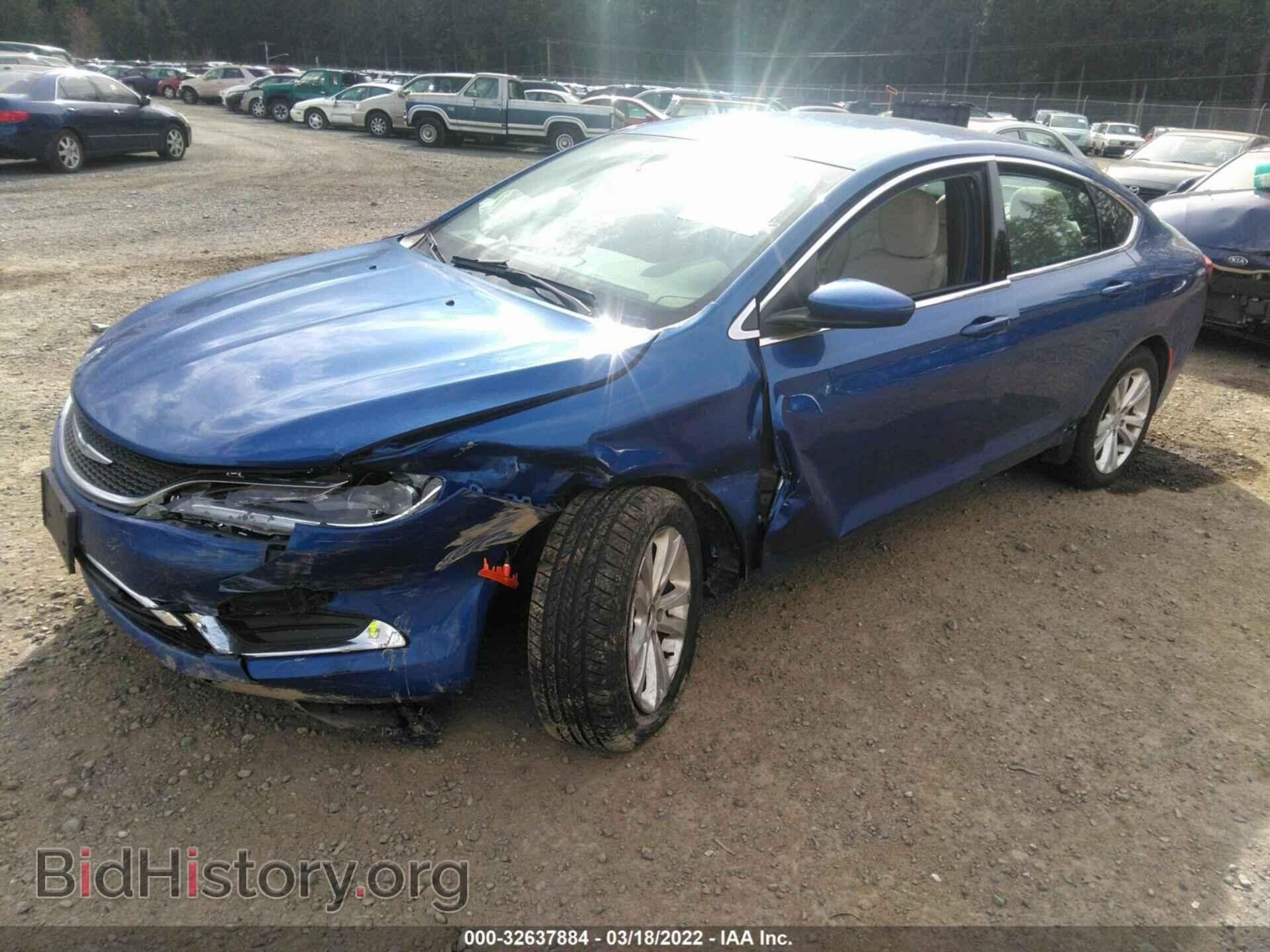 2016 CHRYSLER 200 - VIN: 1C3CCCAB9GN129443 - Фото 2