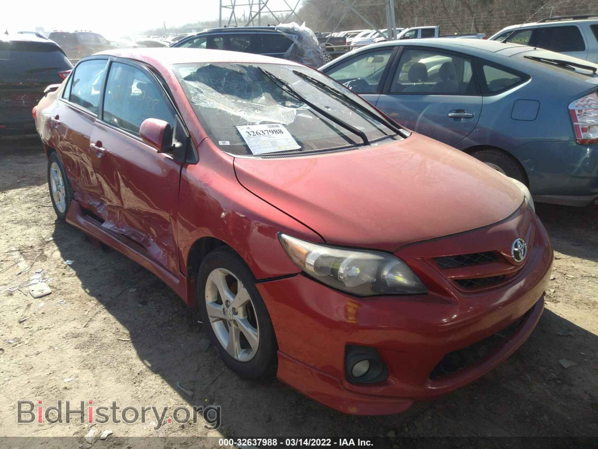 Photo 2T1BU4EE1BC597192 - TOYOTA COROLLA 2011
