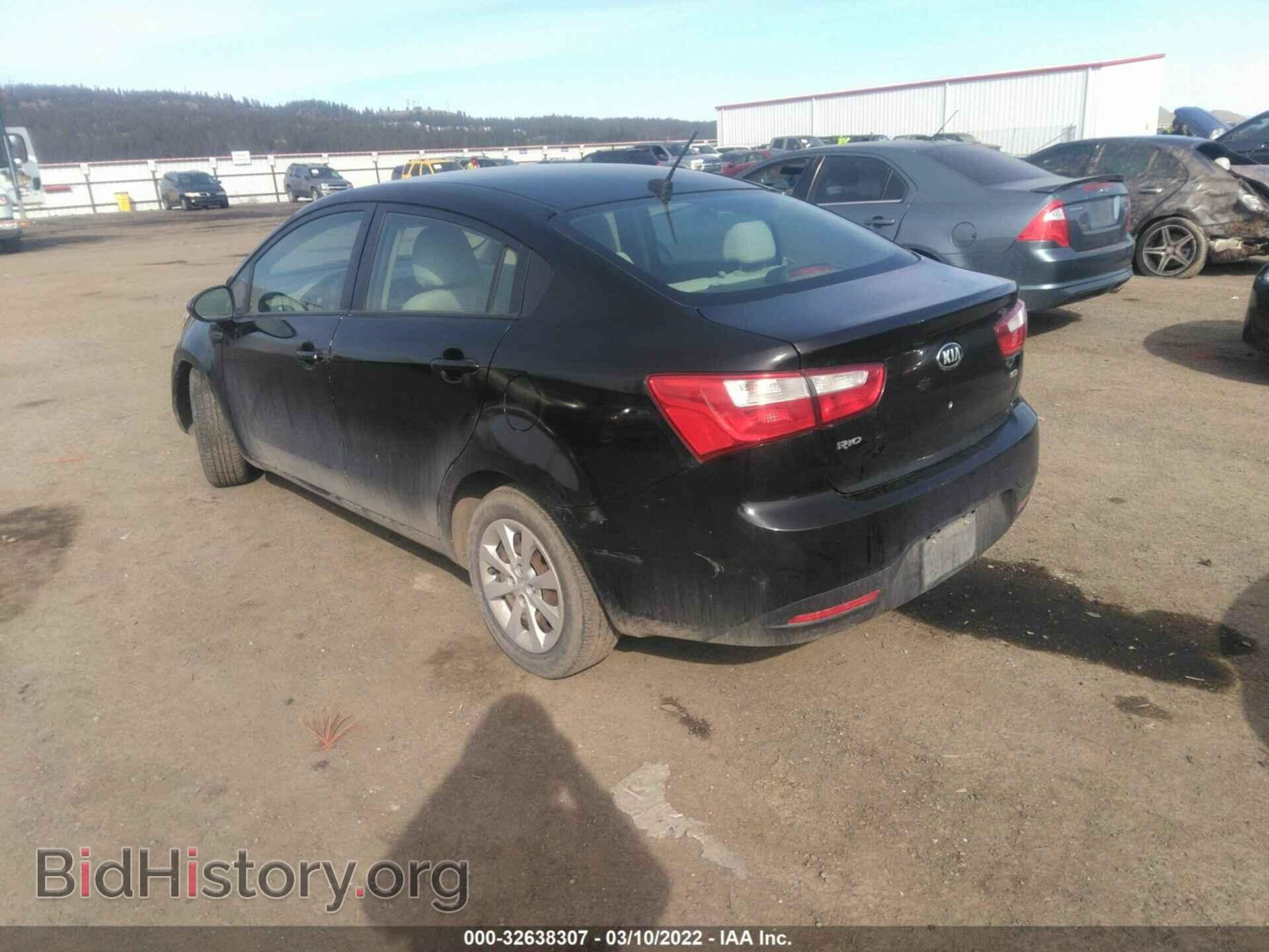 2013 KIA RIO - VIN: KNADM4A38D6306188 - Фото 3