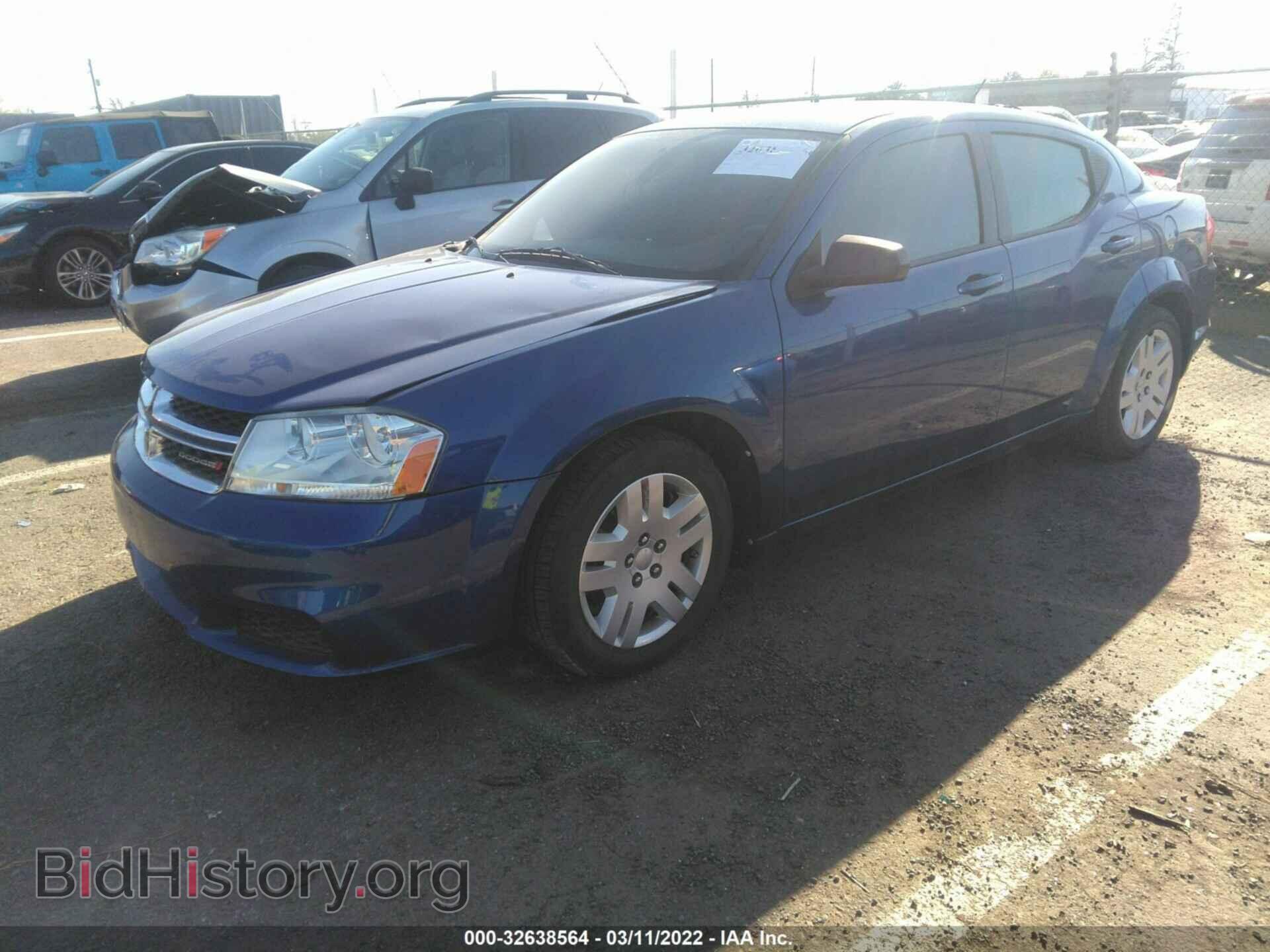 2014 DODGE AVENGER - VIN: 1C3CDZAB9EN219205 - Photo 2