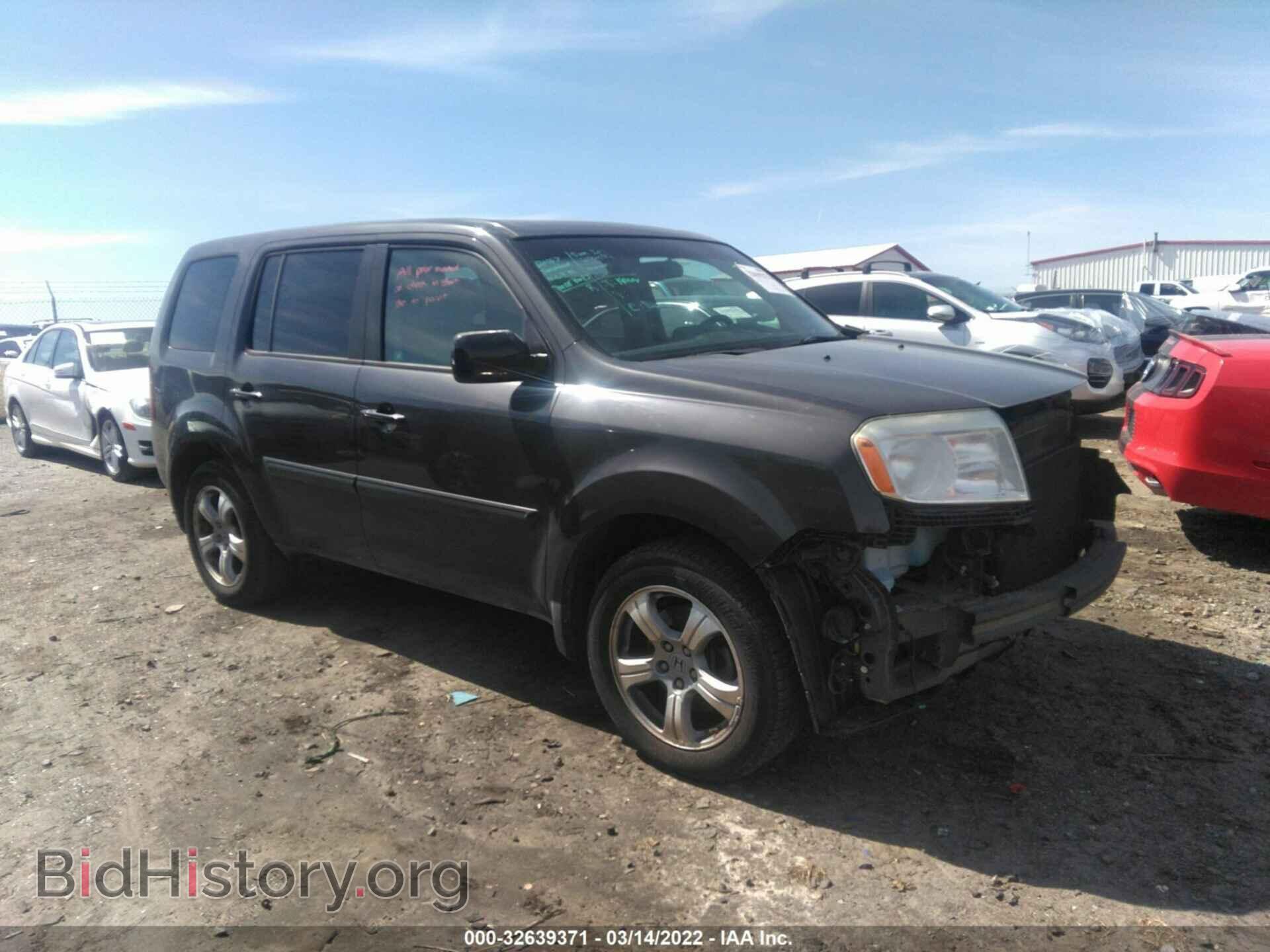 Фотография 5FNYF3H64CB022648 - HONDA PILOT 2012