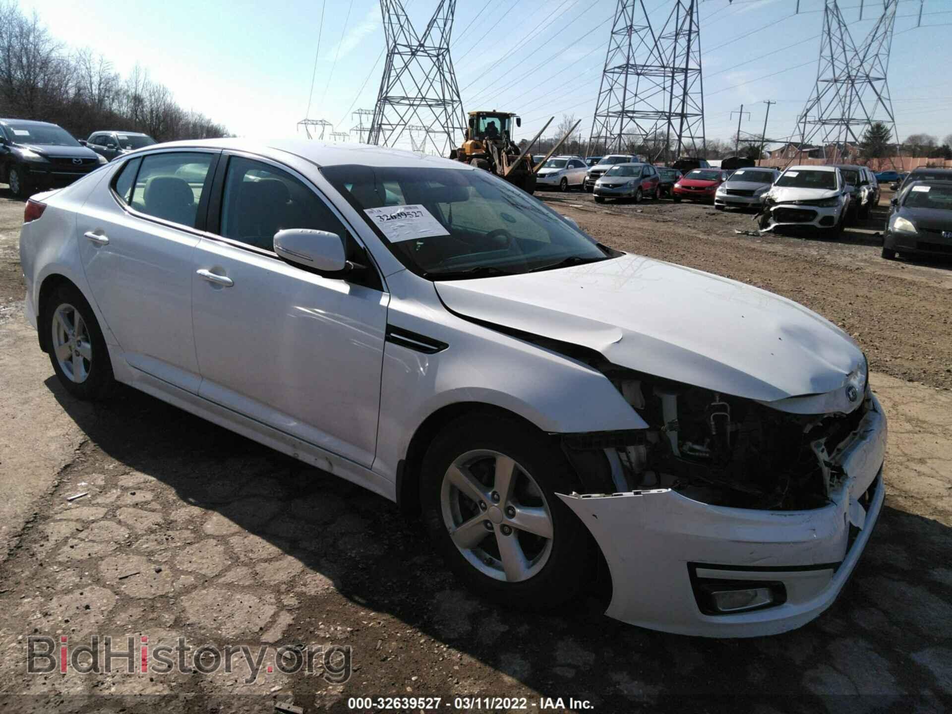 Фотография KNAGM4A78F5652427 - KIA OPTIMA 2015