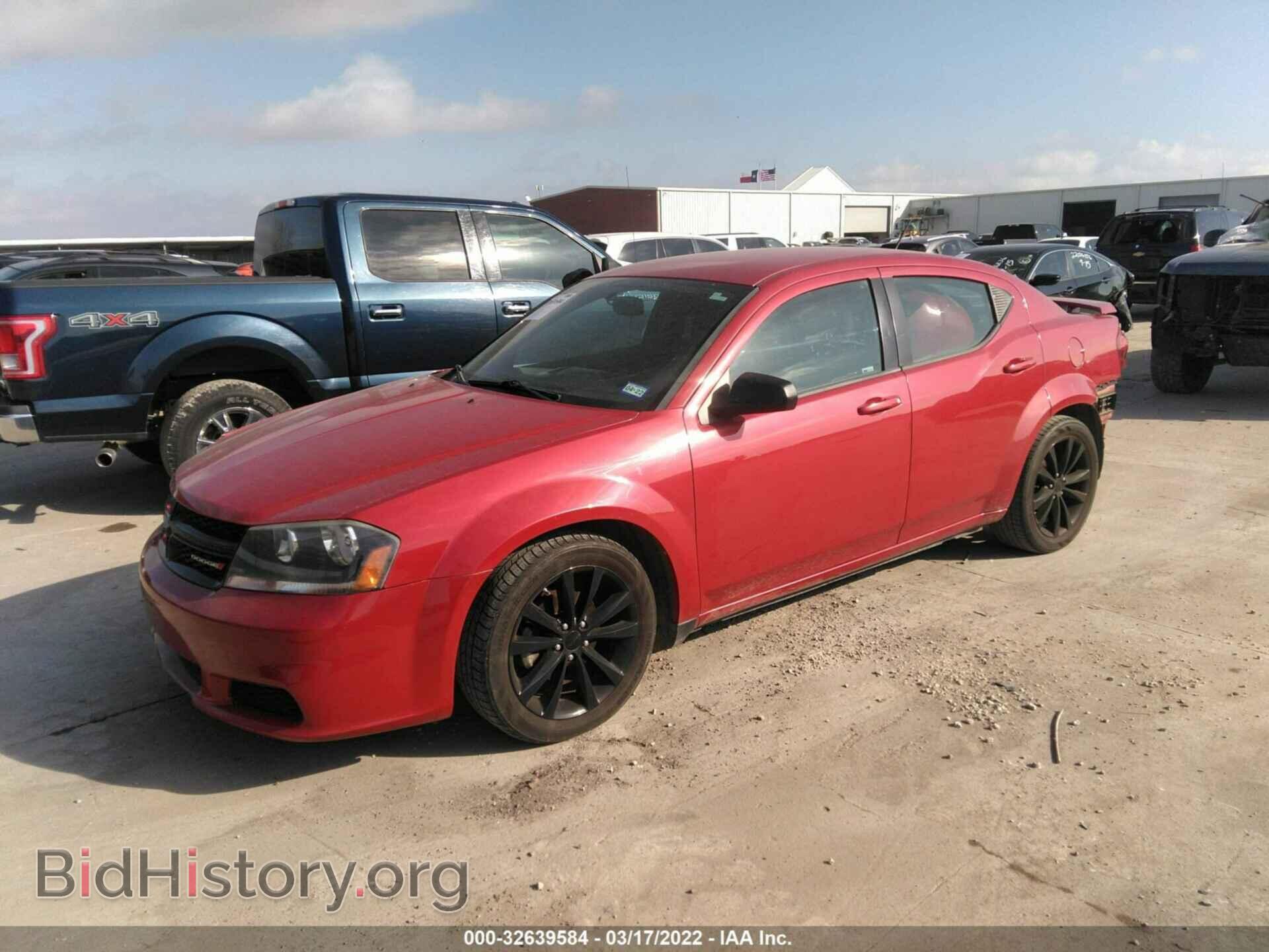 2013 DODGE AVENGER - VIN: 1C3CDZAG0DN748651 - Фото 2