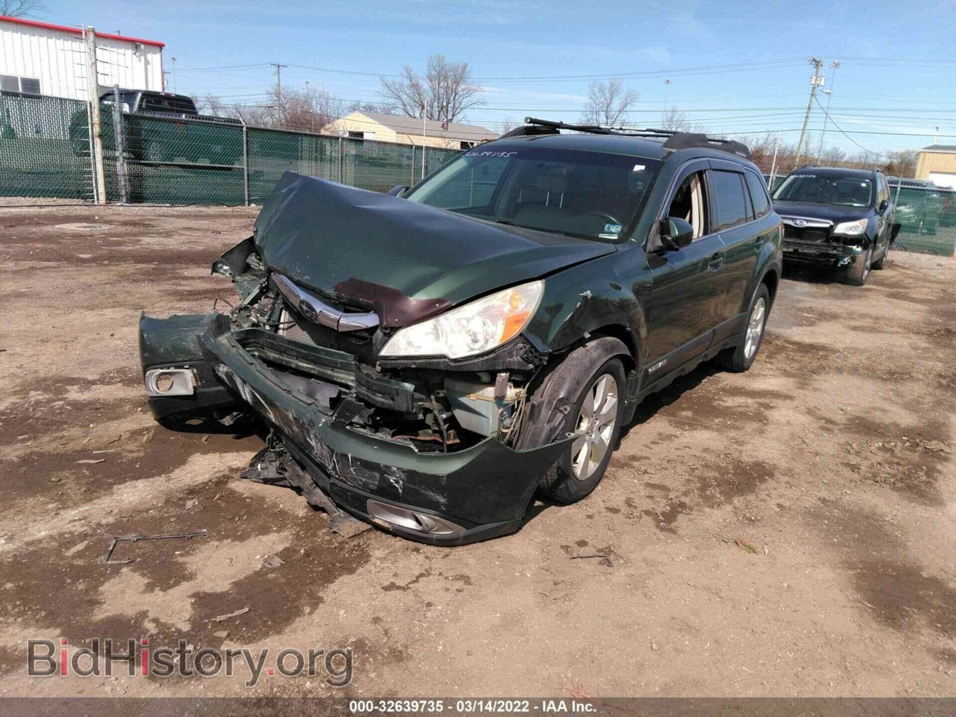 2011 SUBARU OUTBACK - VIN: 4S4BRBCC8B3335679 - Фото 2