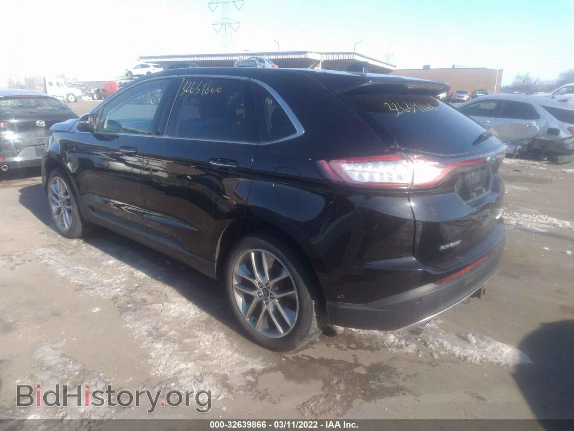 2015 FORD EDGE - VIN: 2FMPK4K90FBB73614 - Фото 3