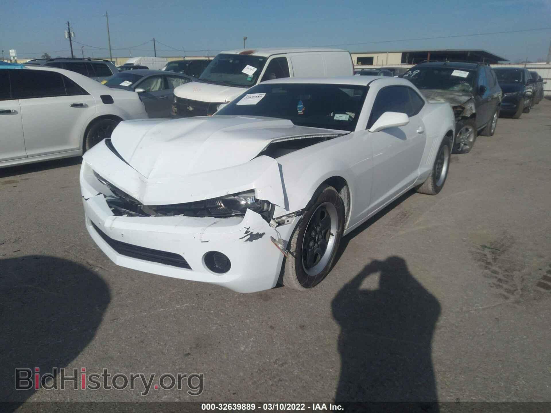 2012 CHEVROLET CAMARO - VIN: 2G1FA1E36C9210377 - Фото 2