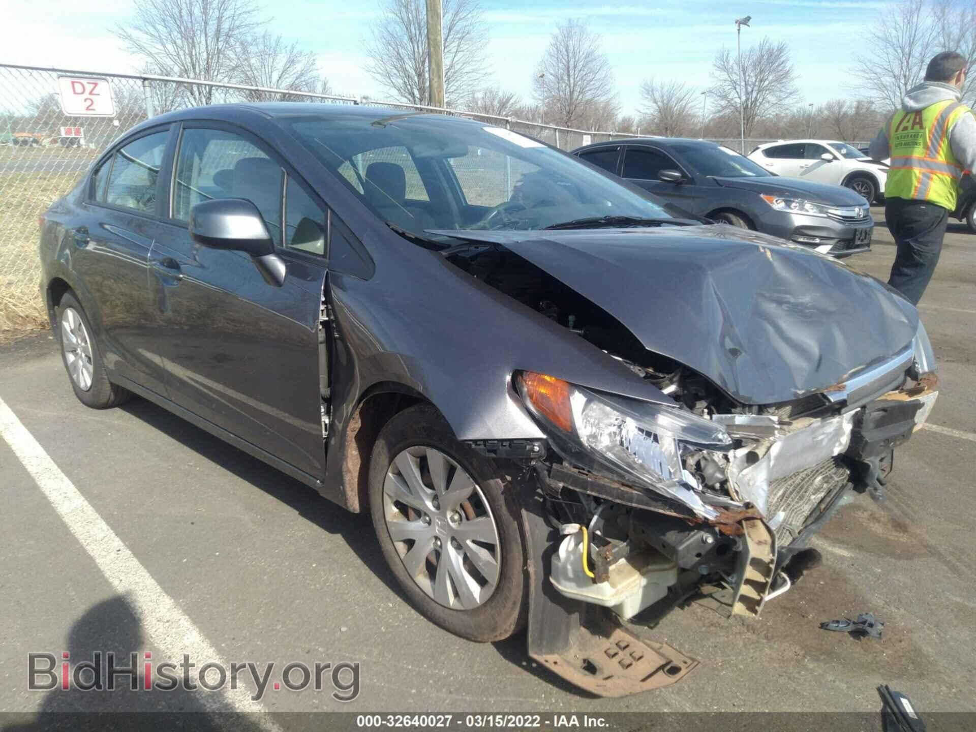 Фотография 19XFB2F54CE353906 - HONDA CIVIC SDN 2012