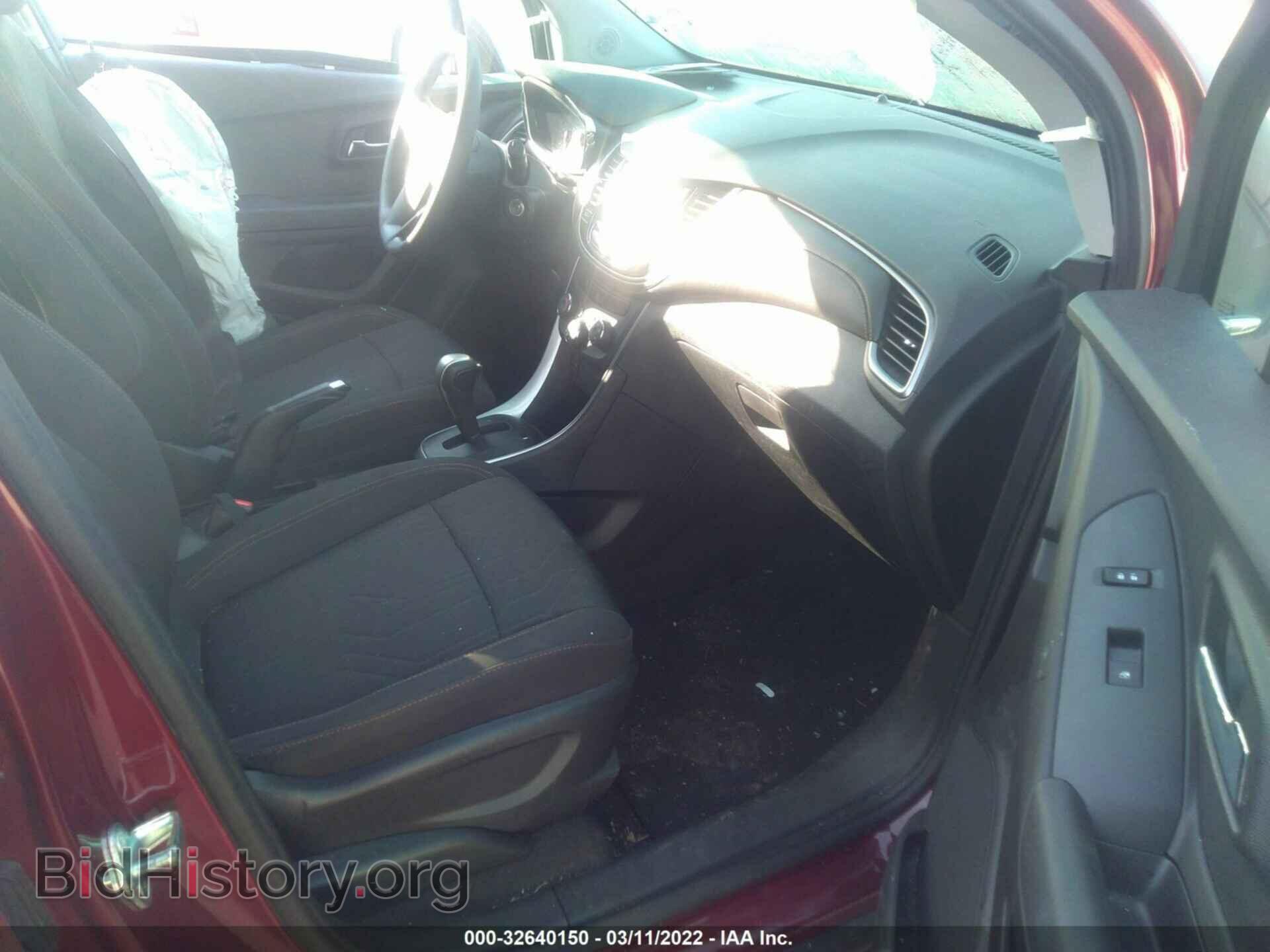 2017 CHEVROLET TRAX - VIN: 3GNCJLSB9HL254628 - Фото 5