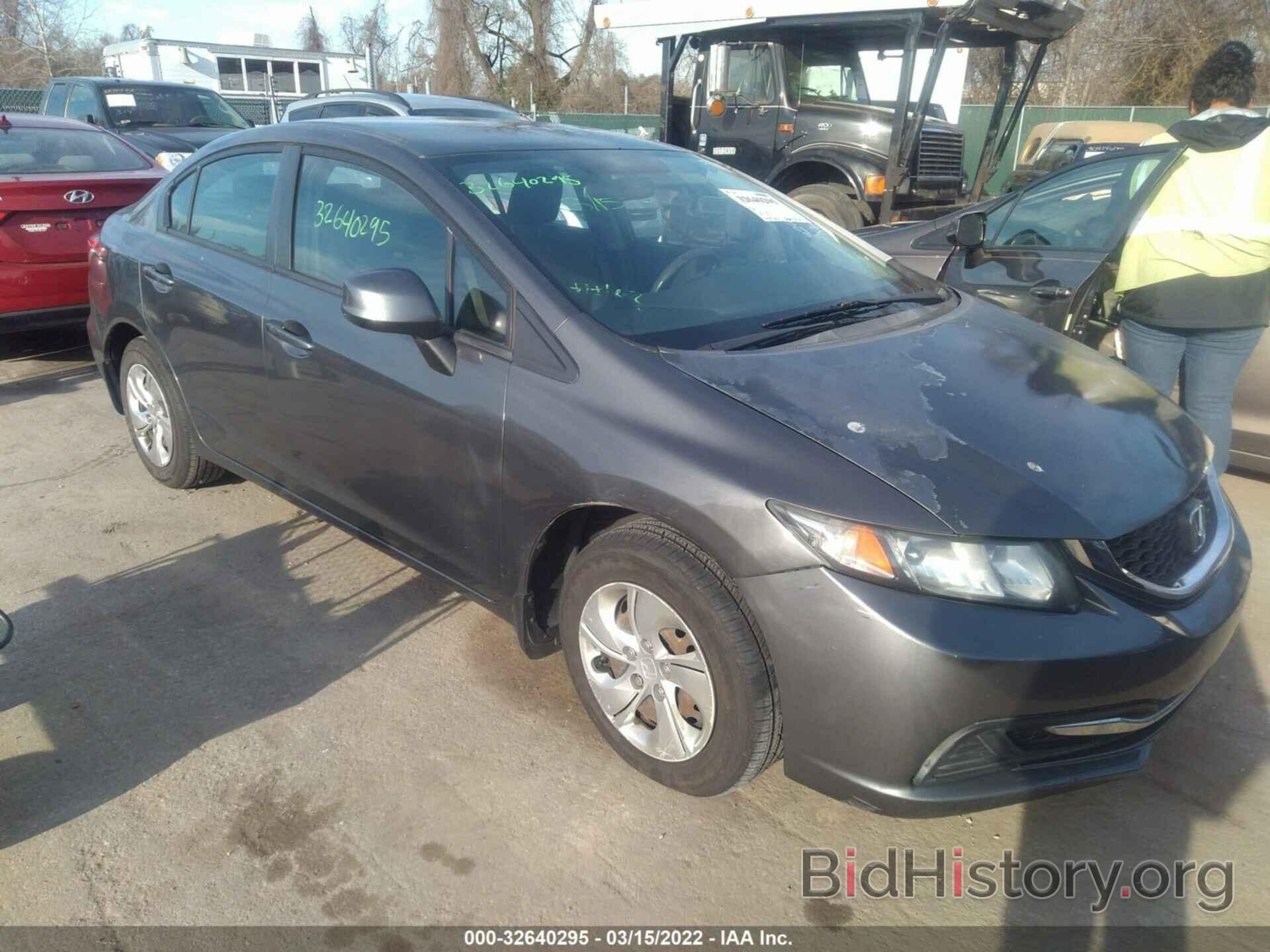 Photo 2HGFB2F54DH540621 - HONDA CIVIC SDN 2013