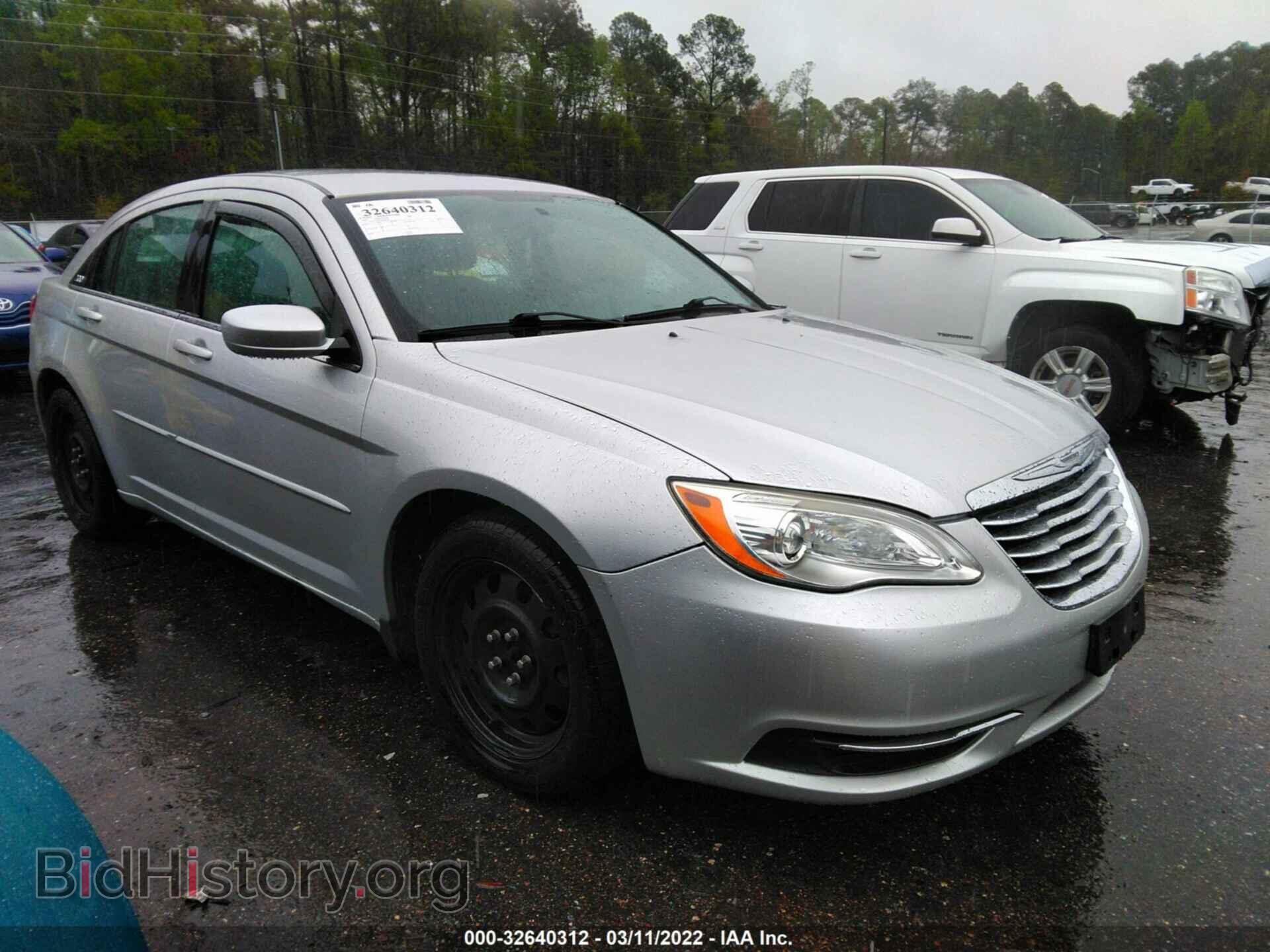 Фотография 1C3CCBAB9CN209989 - CHRYSLER 200 2012