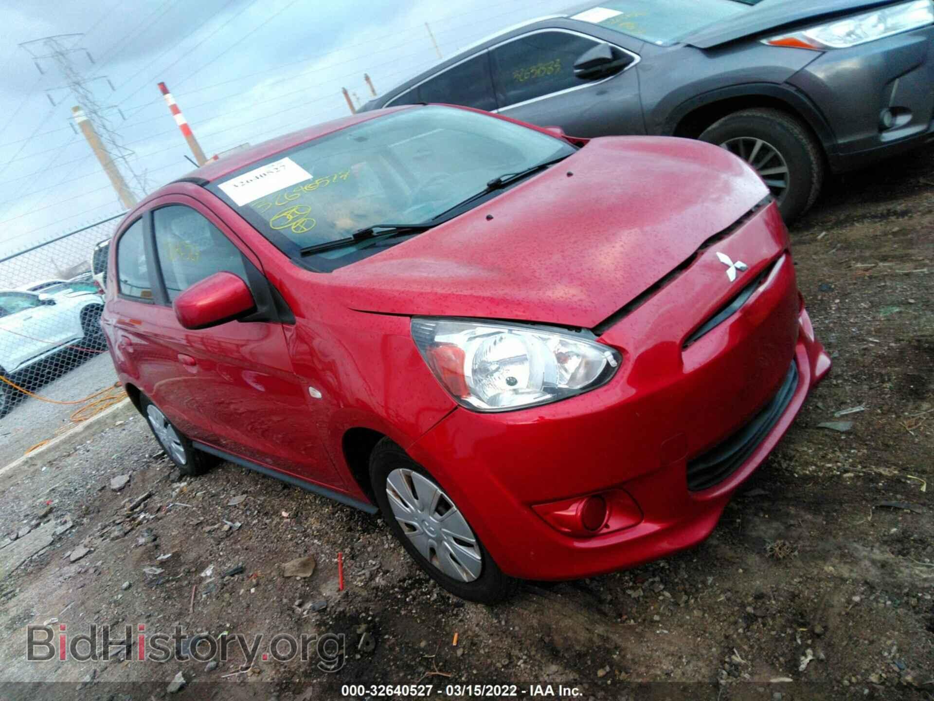 Photo ML32A3HJ5FH045906 - MITSUBISHI MIRAGE 2015