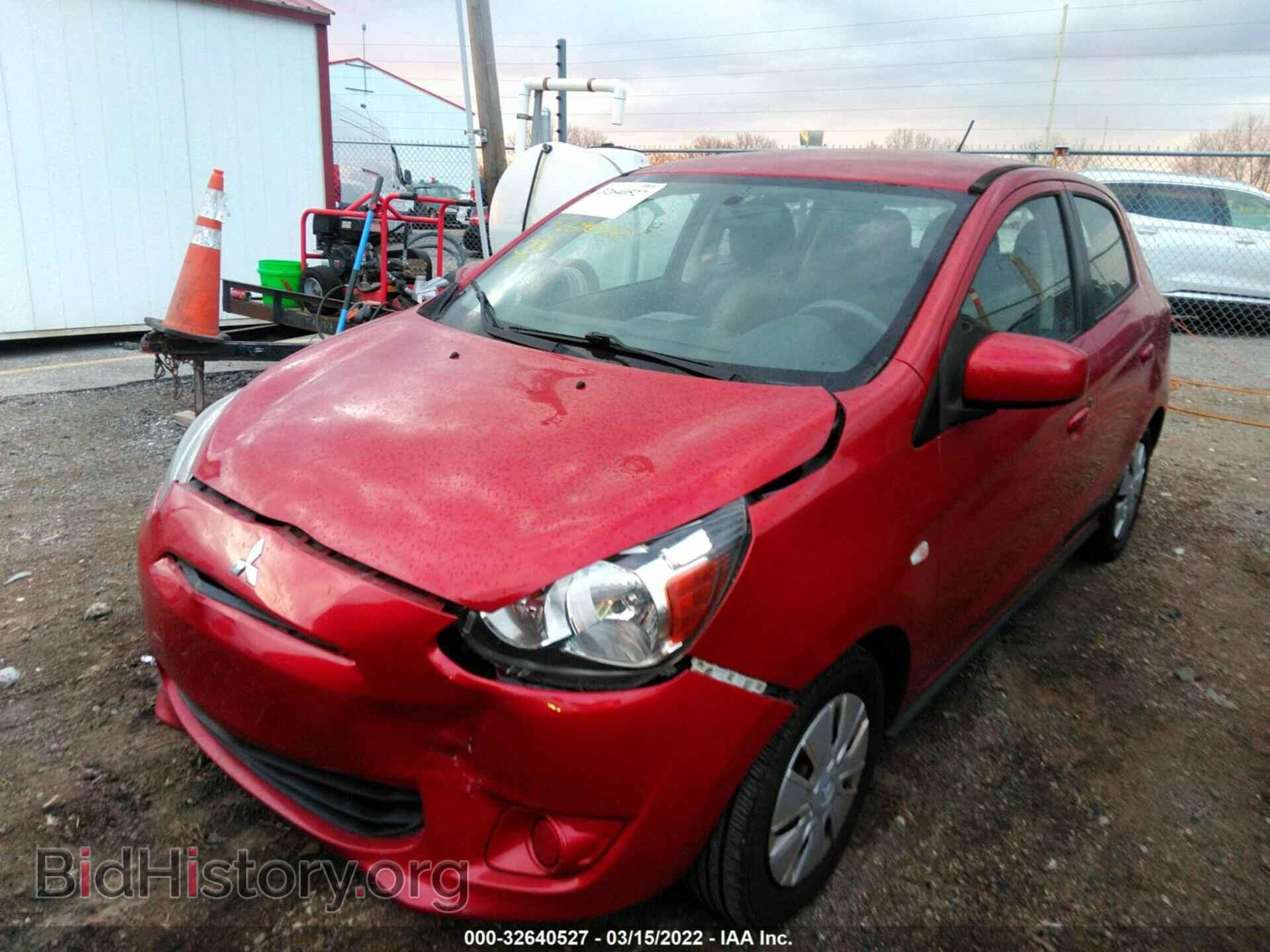 2015 MITSUBISHI MIRAGE - VIN: ML32A3HJ5FH045906 - Фото 2