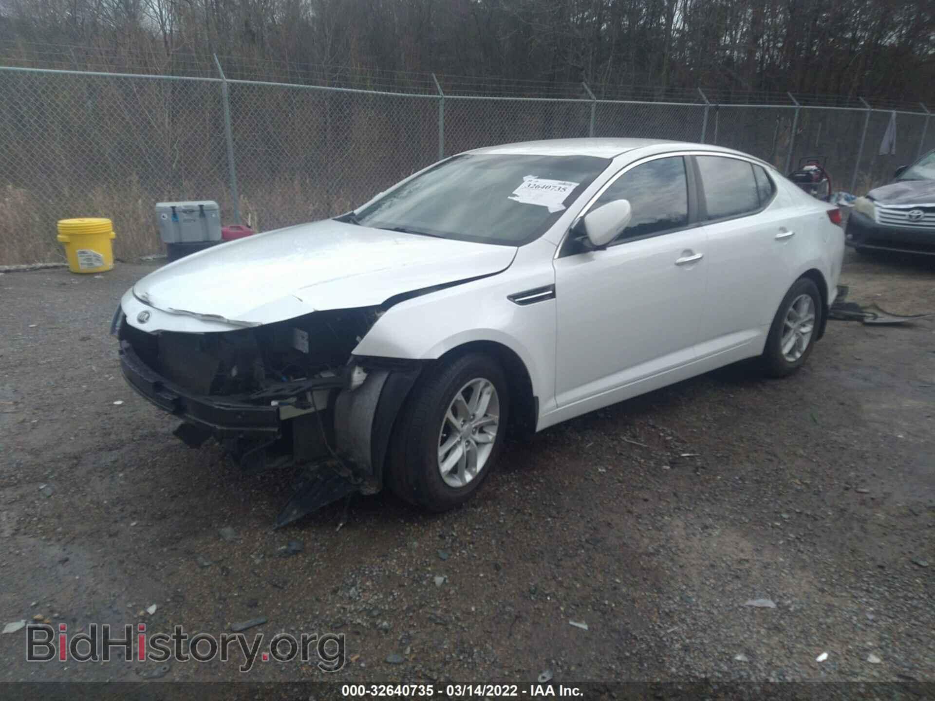 2013 KIA OPTIMA - VIN: KNAGM4A7XD5324729 - Фото 2